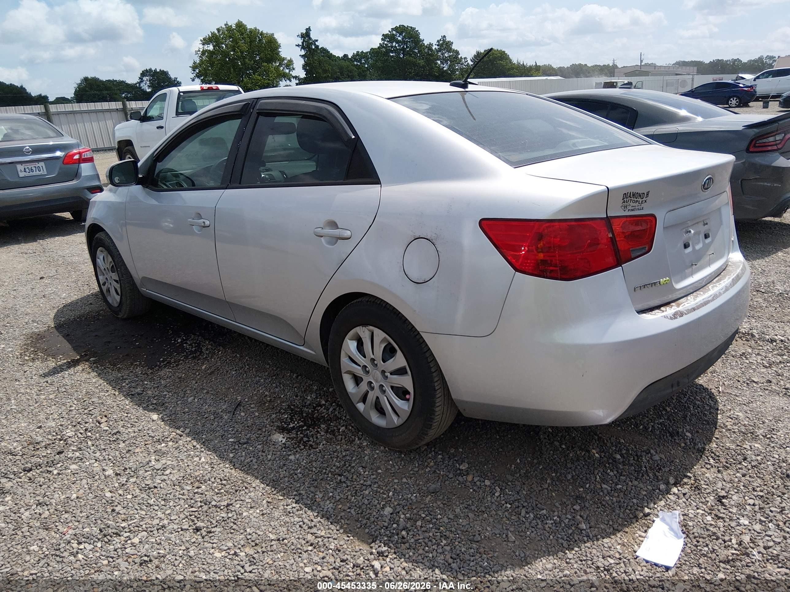 2012 Kia Forte Ex Silver vin: KNAFU4A2XC5621692