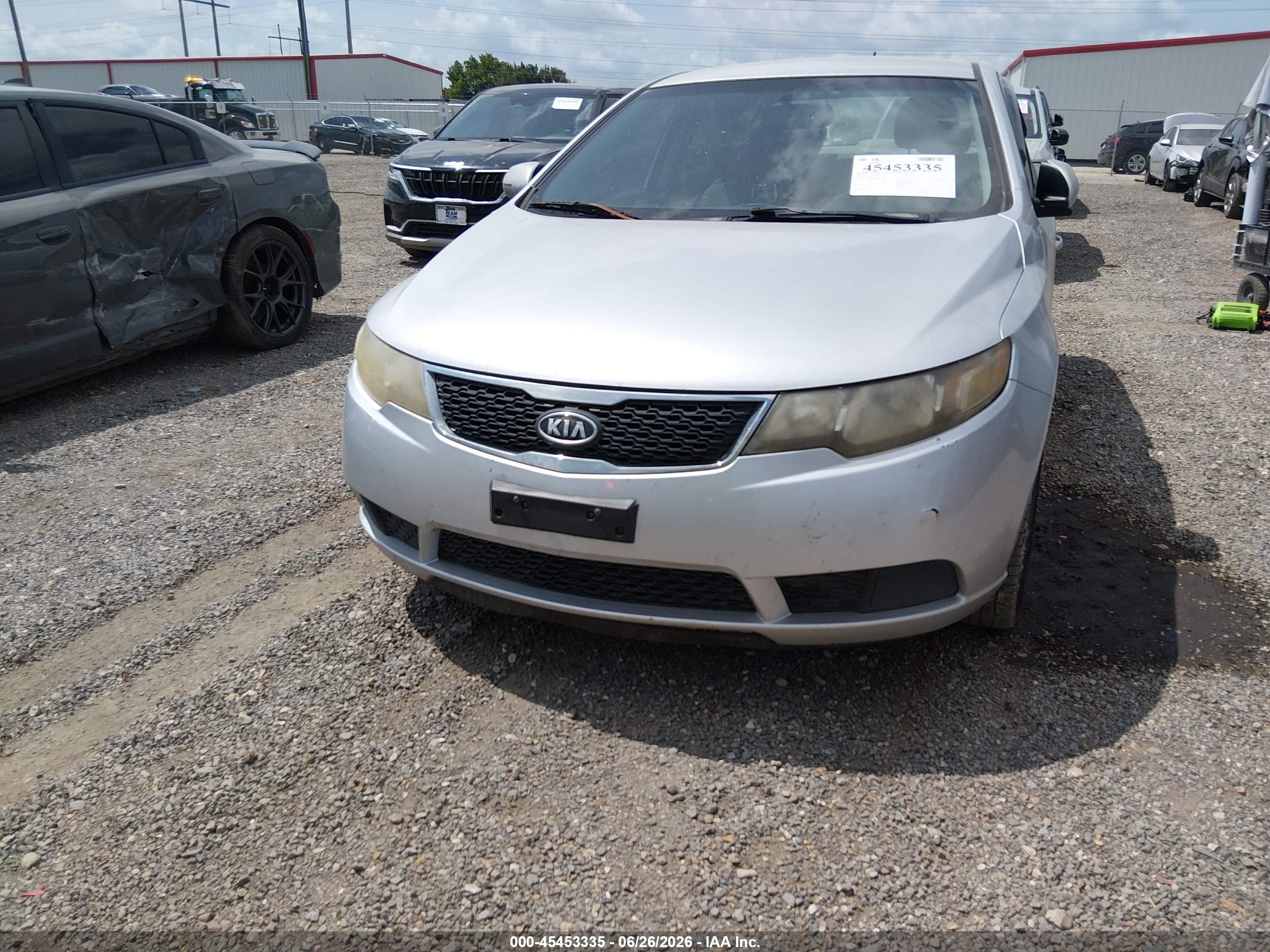 2012 Kia Forte Ex Silver vin: KNAFU4A2XC5621692
