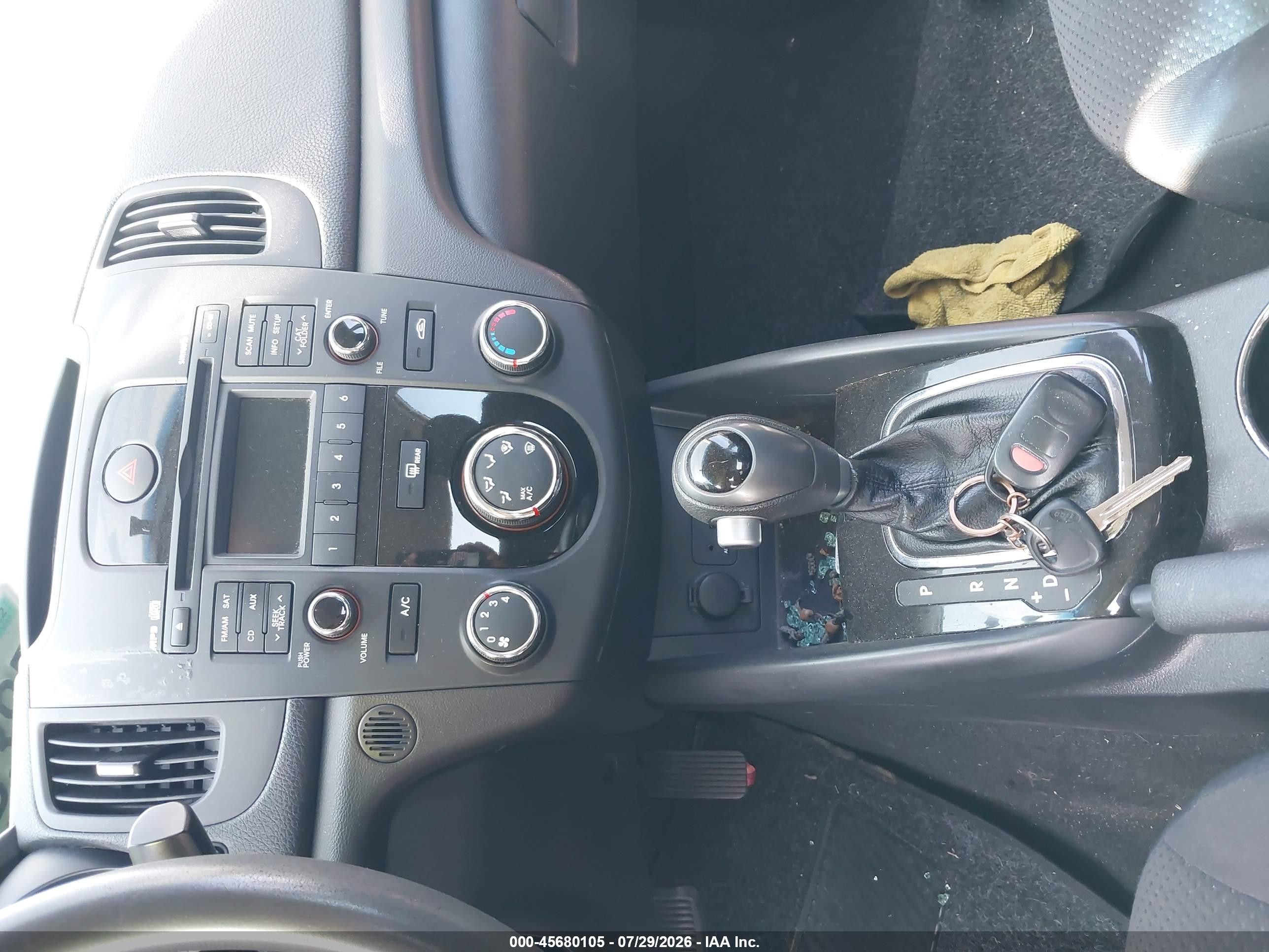 2012 Kia Forte Ex White vin: KNAFU4A2XC5636239