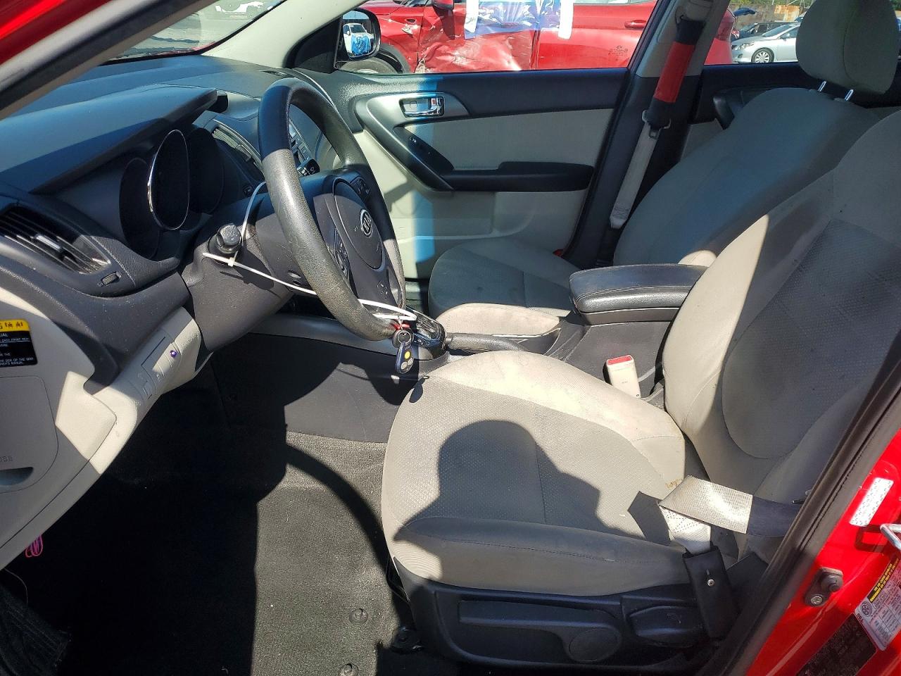 2013 Kia Forte Ex Red vin: KNAFU4A2XD5677021