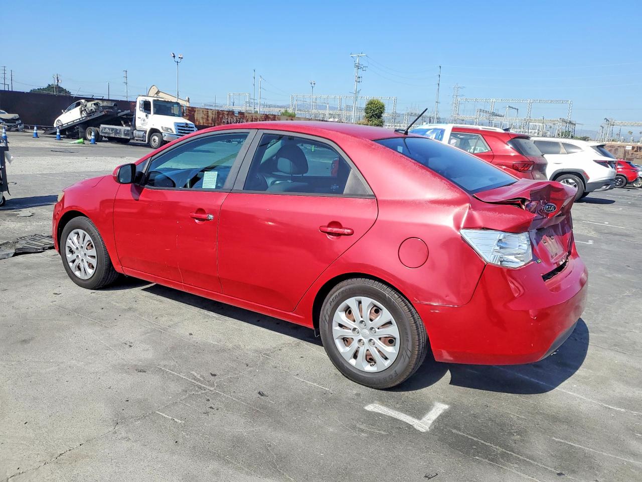 2013 Kia Forte Ex Red vin: KNAFU4A2XD5677021