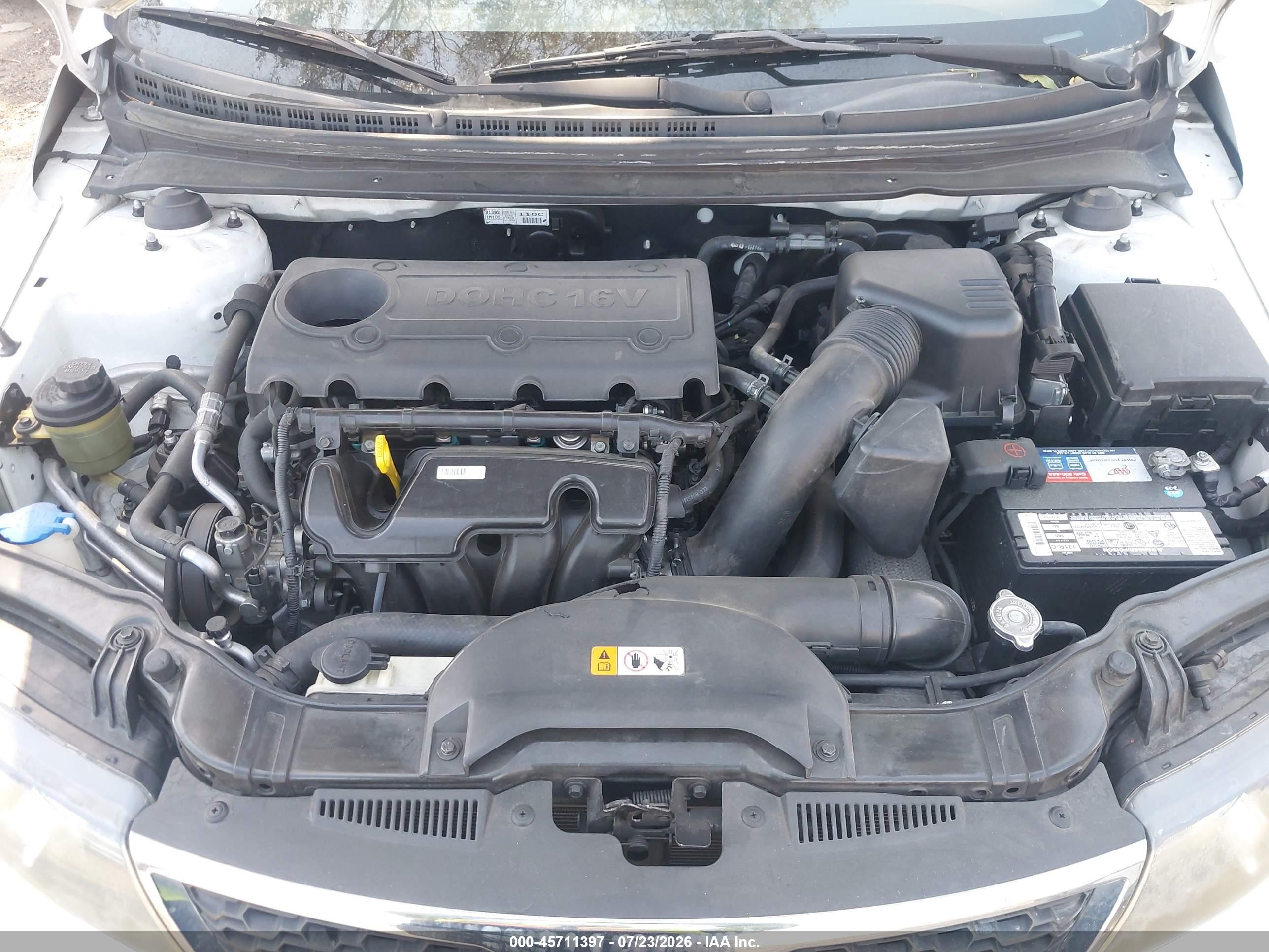 2013 Kia Forte Ex Белый vin: KNAFU4A2XD5688178