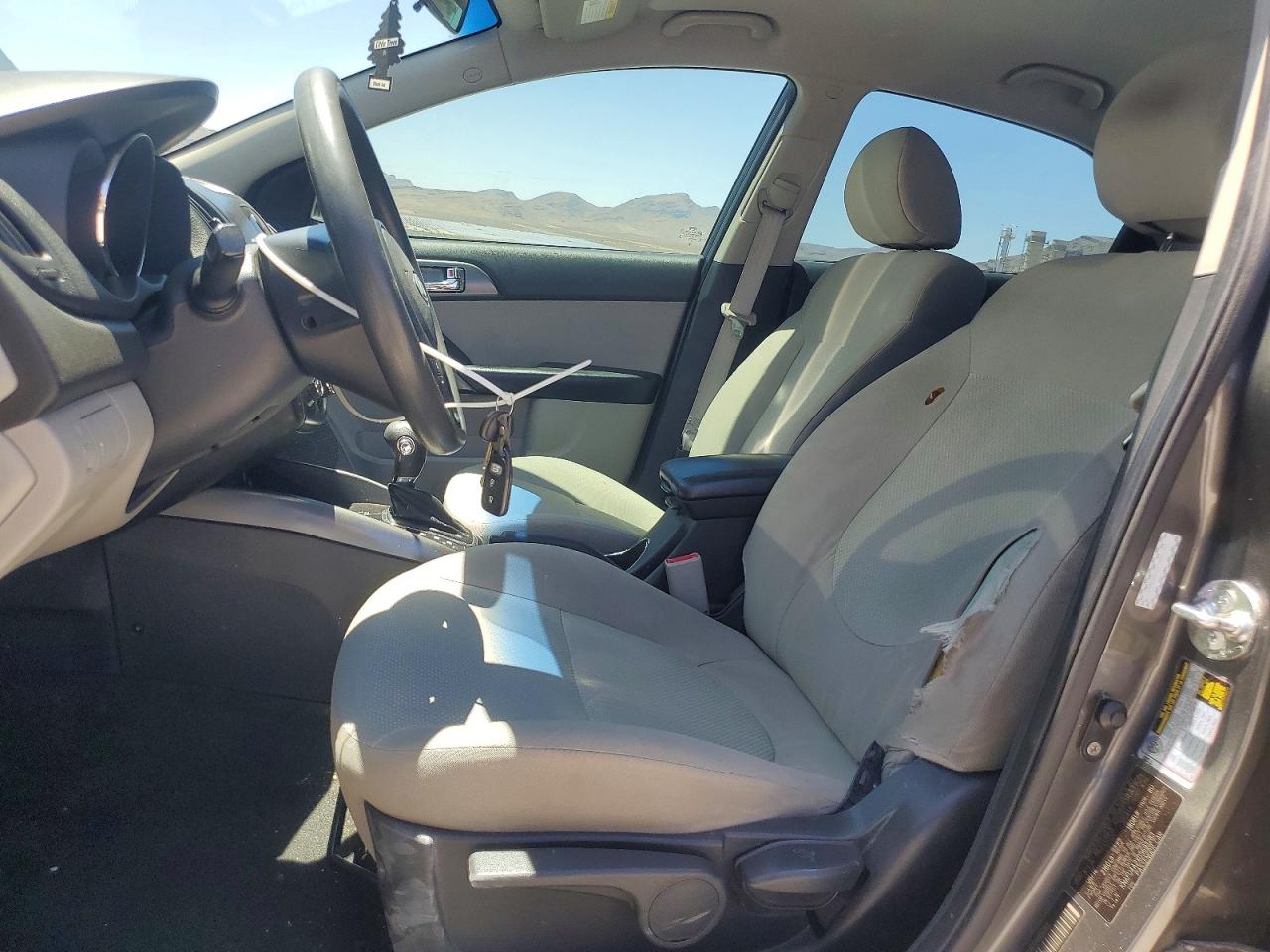 2013 Kia Forte Ex Gray vin: KNAFU4A2XD5693283