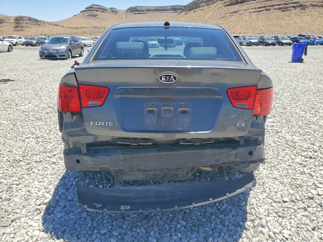 2013 Kia Forte Ex Gray vin: KNAFU4A2XD5693283