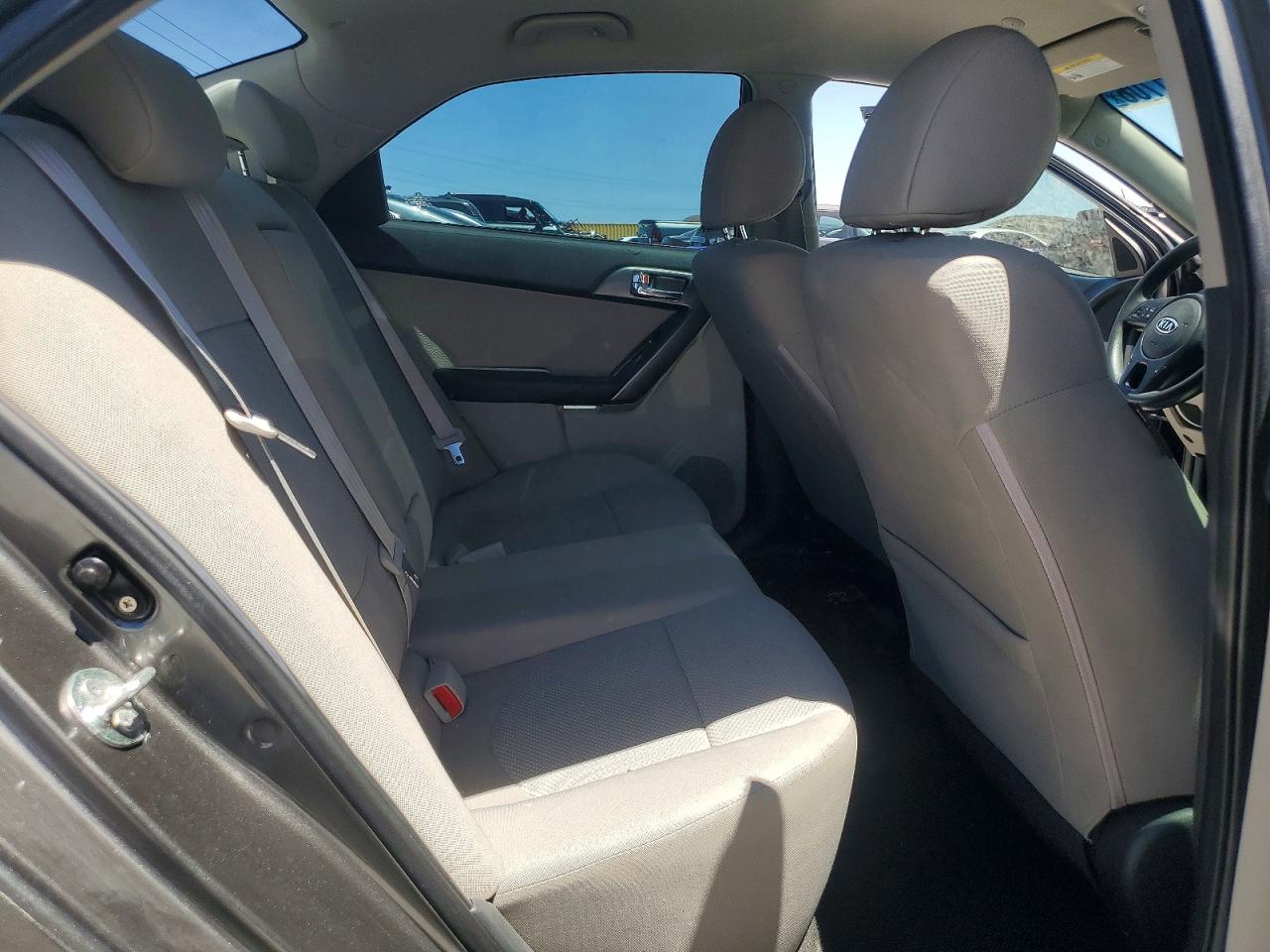 2013 Kia Forte Ex Gray vin: KNAFU4A2XD5693283