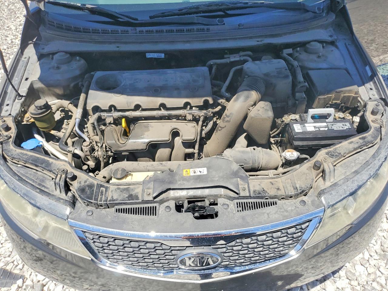 2013 Kia Forte Ex Gray vin: KNAFU4A2XD5693283