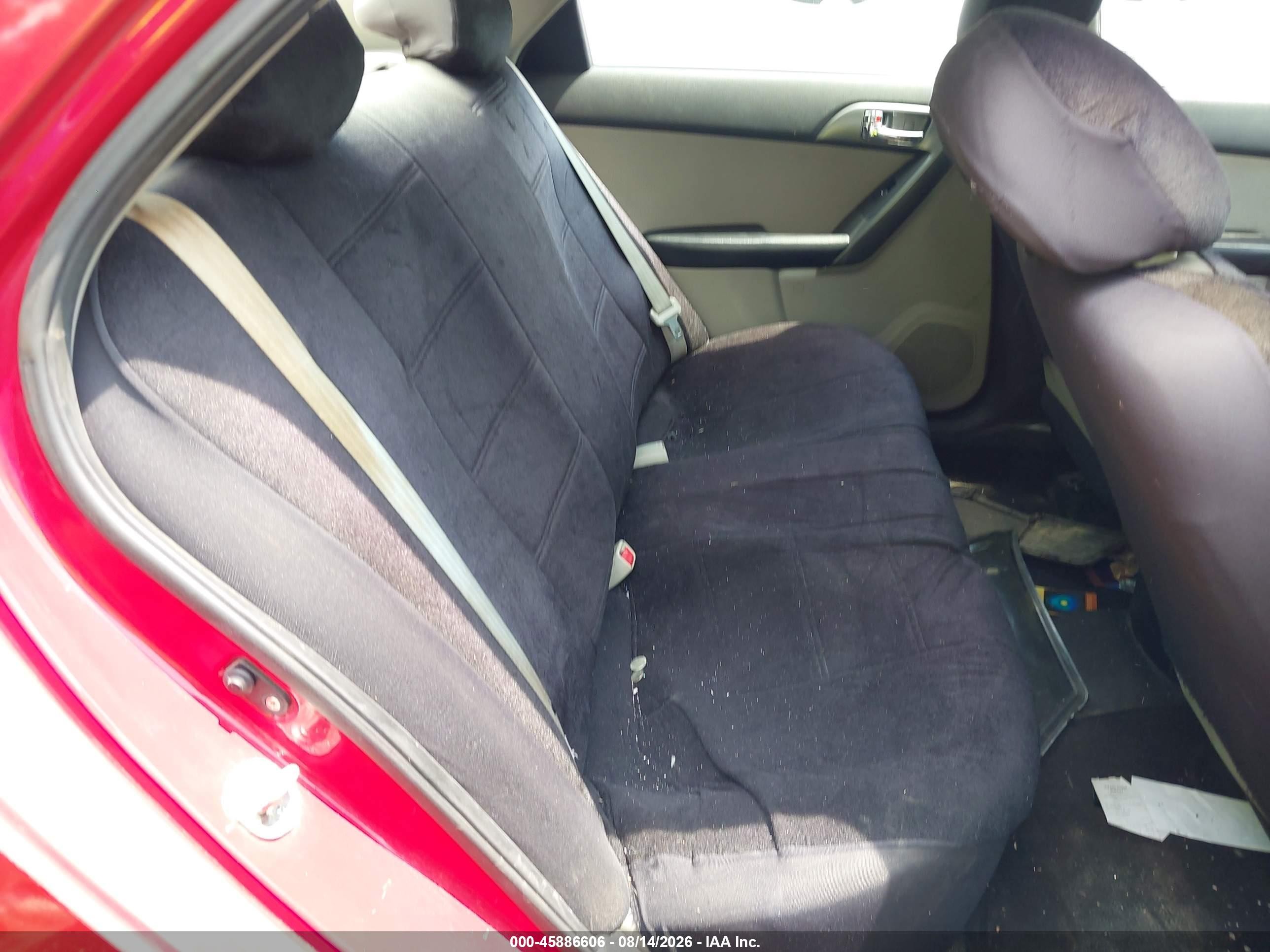 2013 Kia Forte Ex Red vin: KNAFU4A2XD5700913