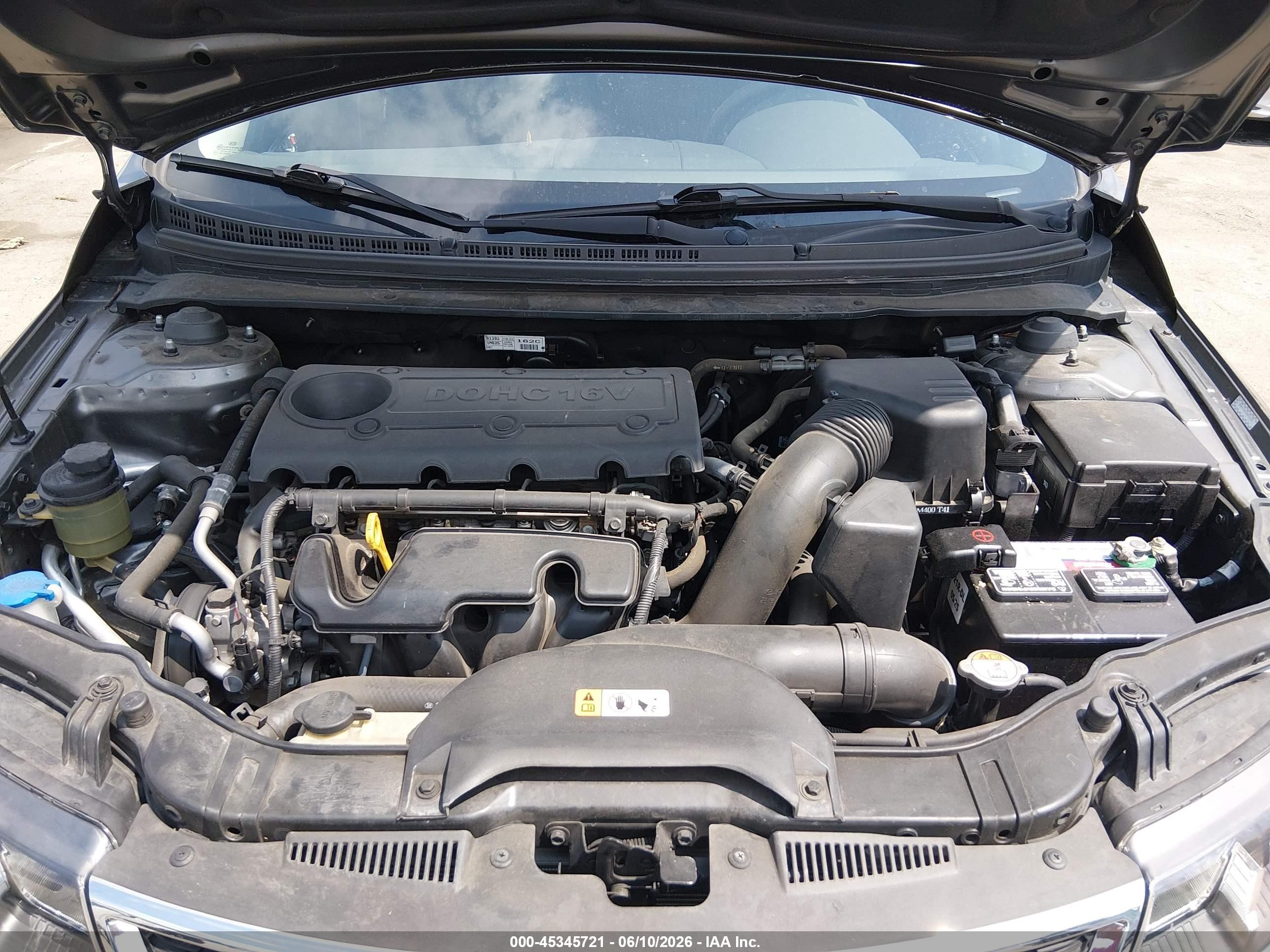 2013 Kia Forte Ex Gray vin: KNAFU4A2XD5712138