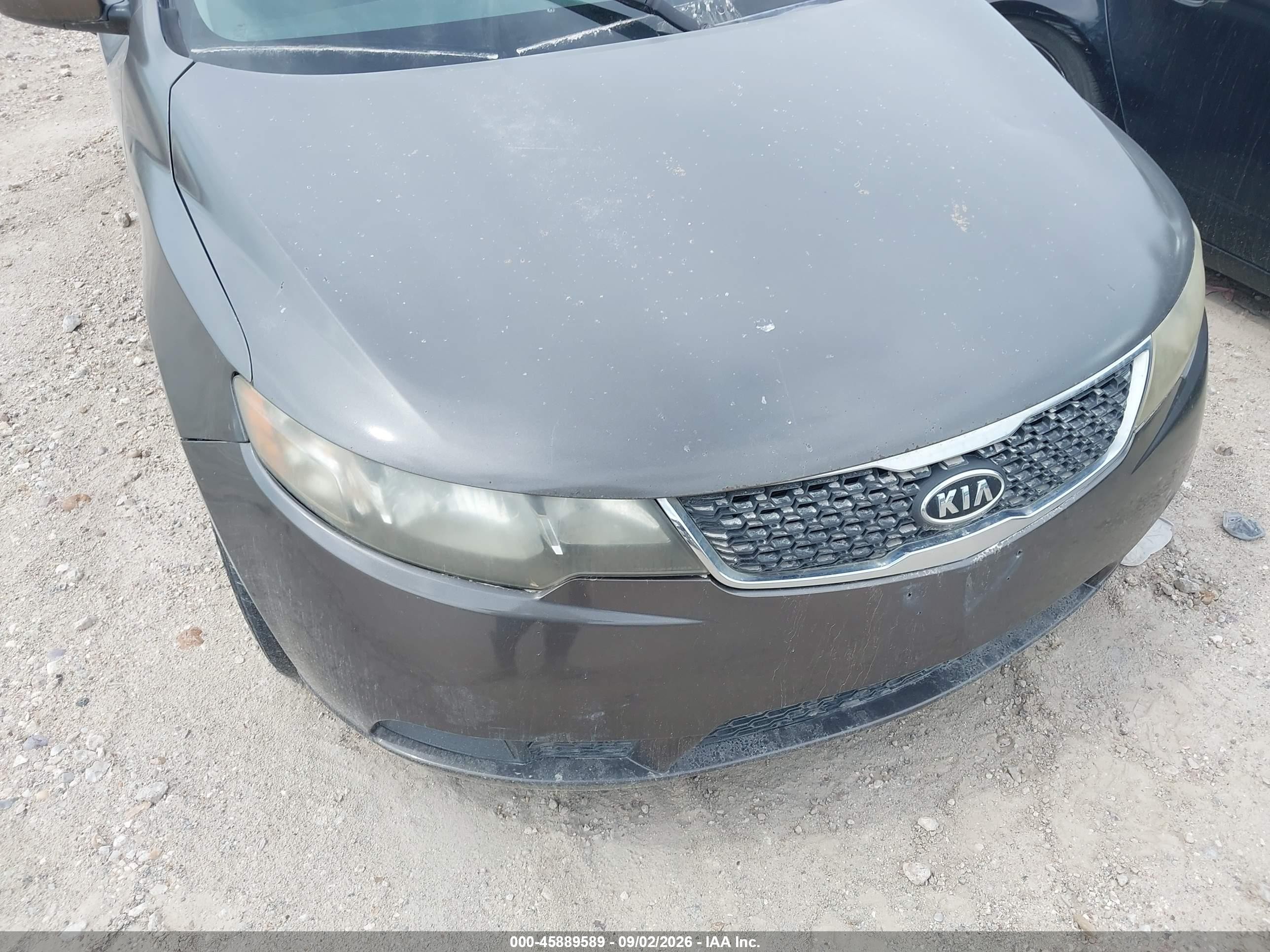 2013 Kia Forte Ex Gray vin: KNAFU4A2XD5721079