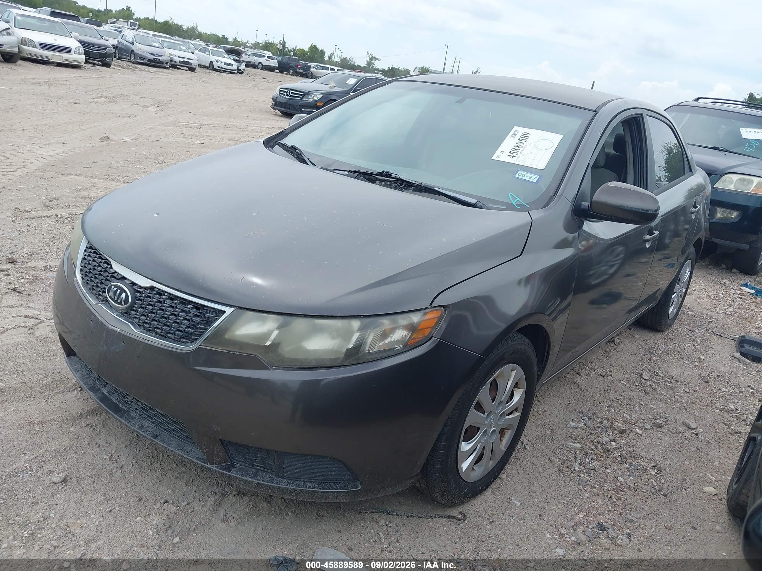 2013 Kia Forte Ex Gray vin: KNAFU4A2XD5721079