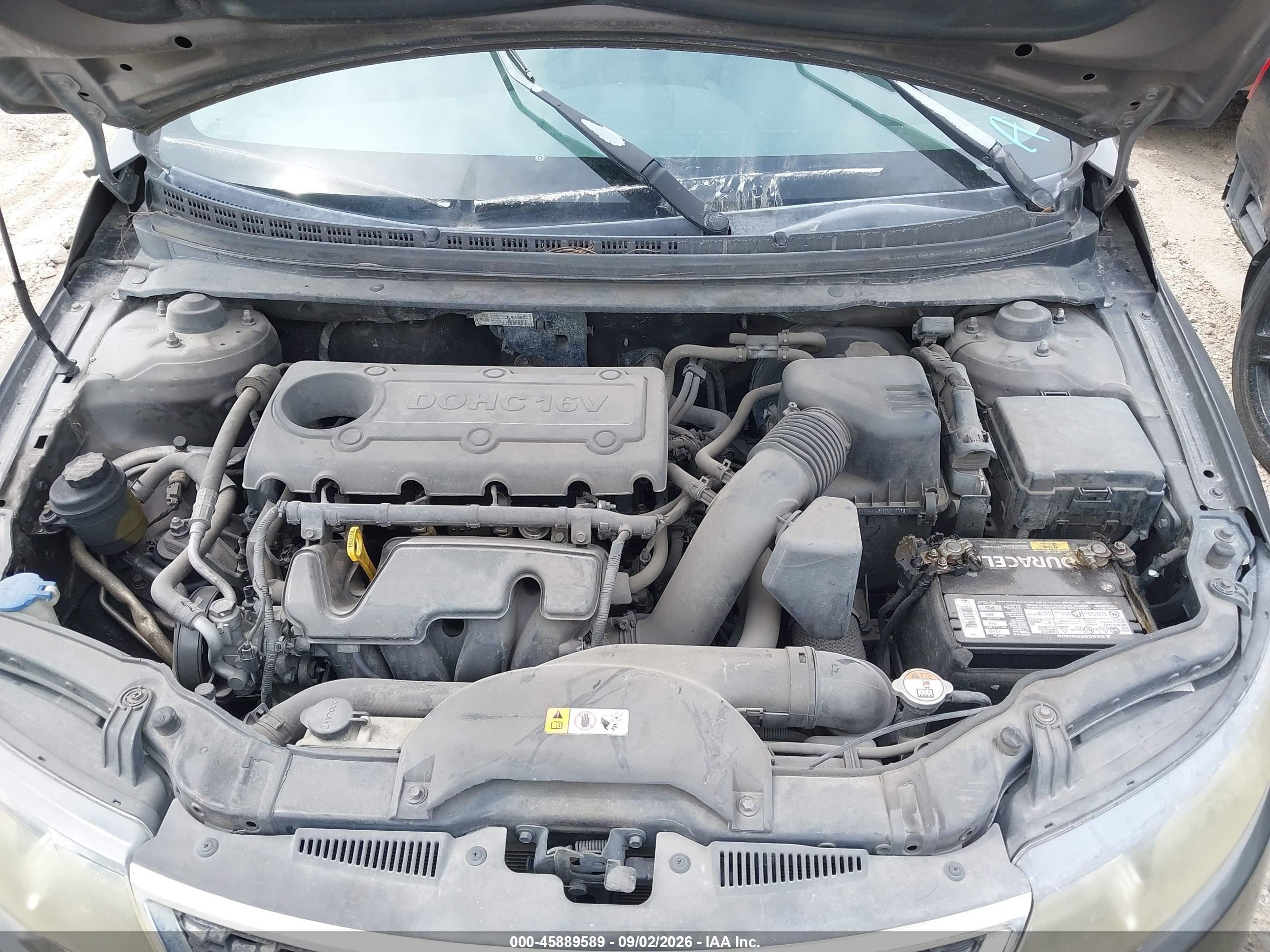 2013 Kia Forte Ex Gray vin: KNAFU4A2XD5721079
