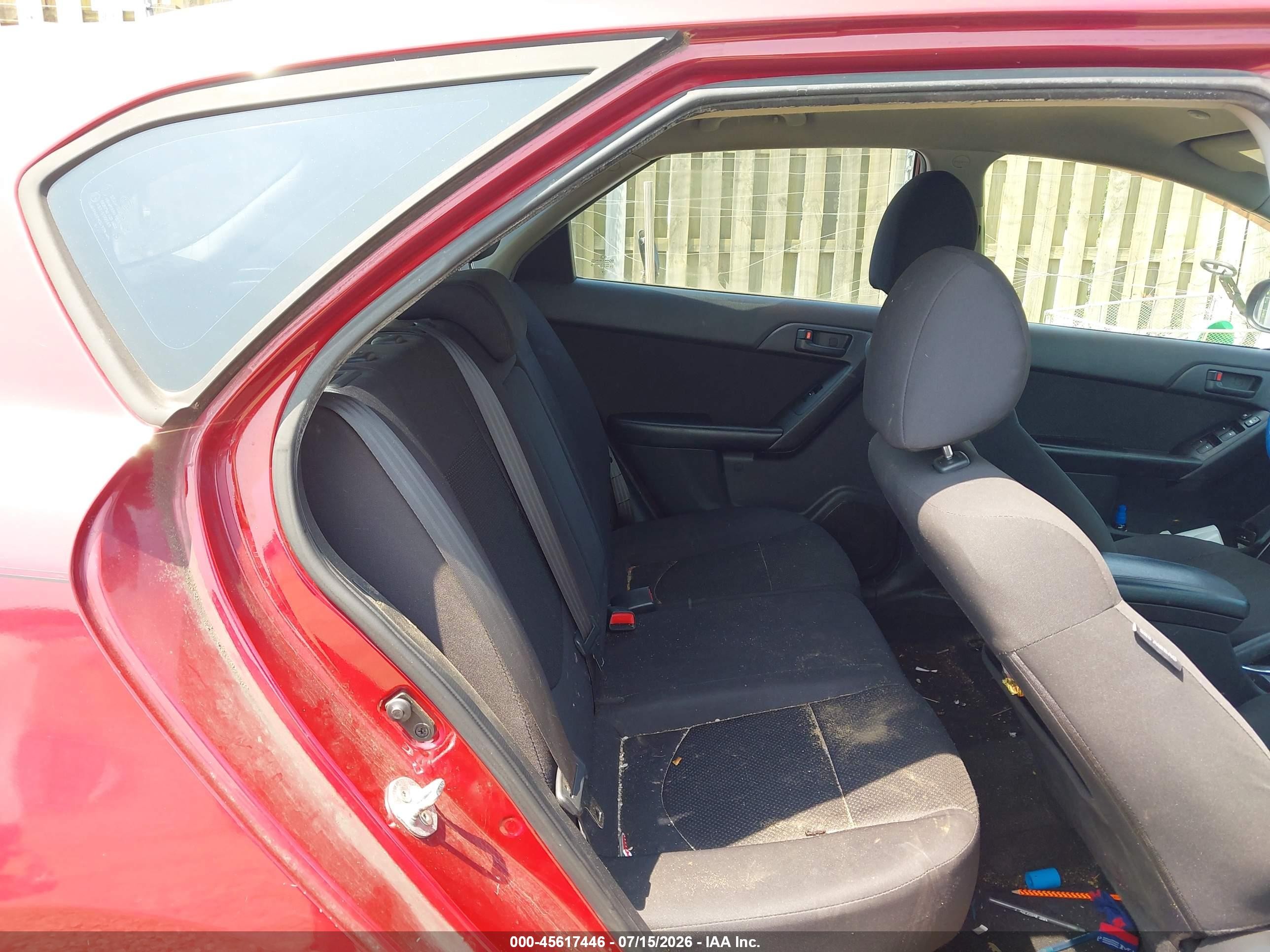 2011 Kia Forte Ex Красный vin: KNAFU5A20B5370864