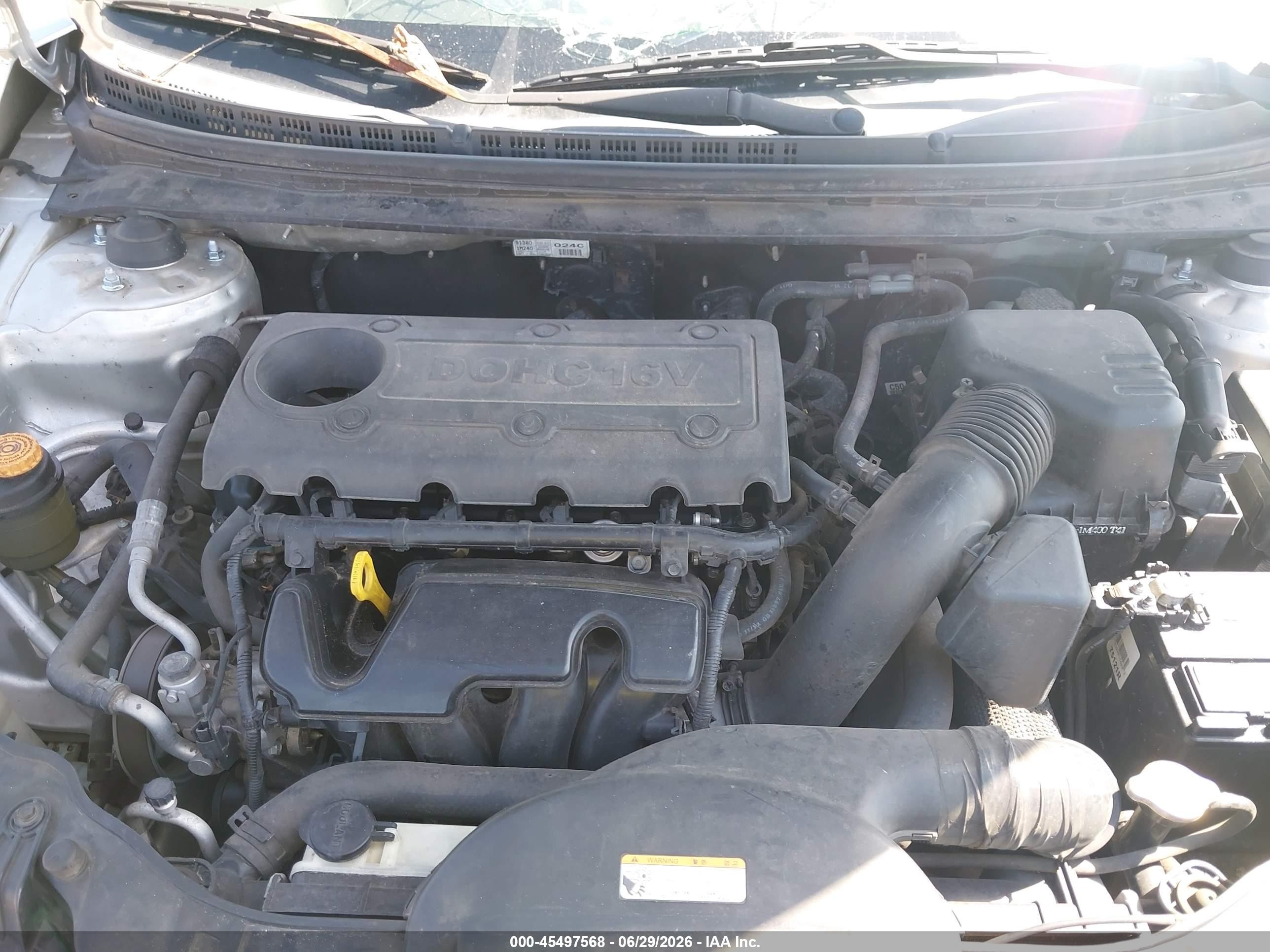 2012 Kia Forte Ex Silver vin: KNAFU5A20C5470688