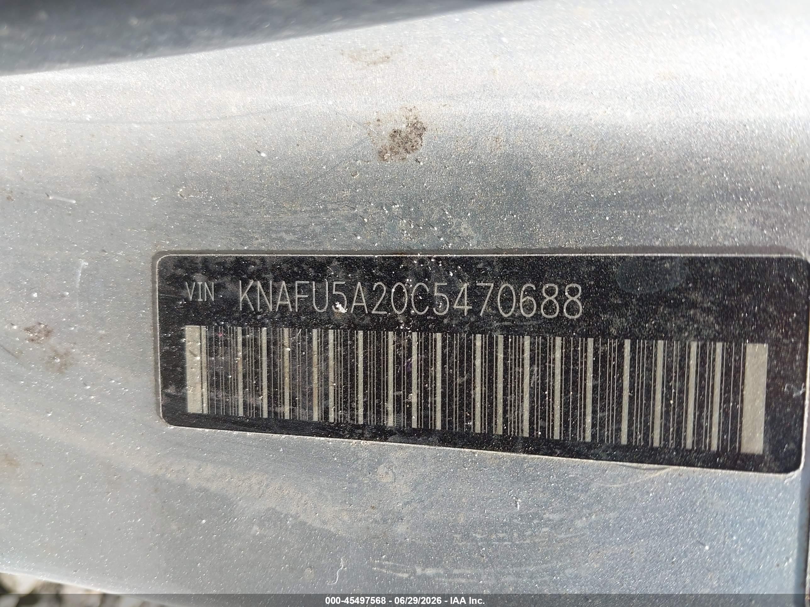 2012 Kia Forte Ex Silver vin: KNAFU5A20C5470688
