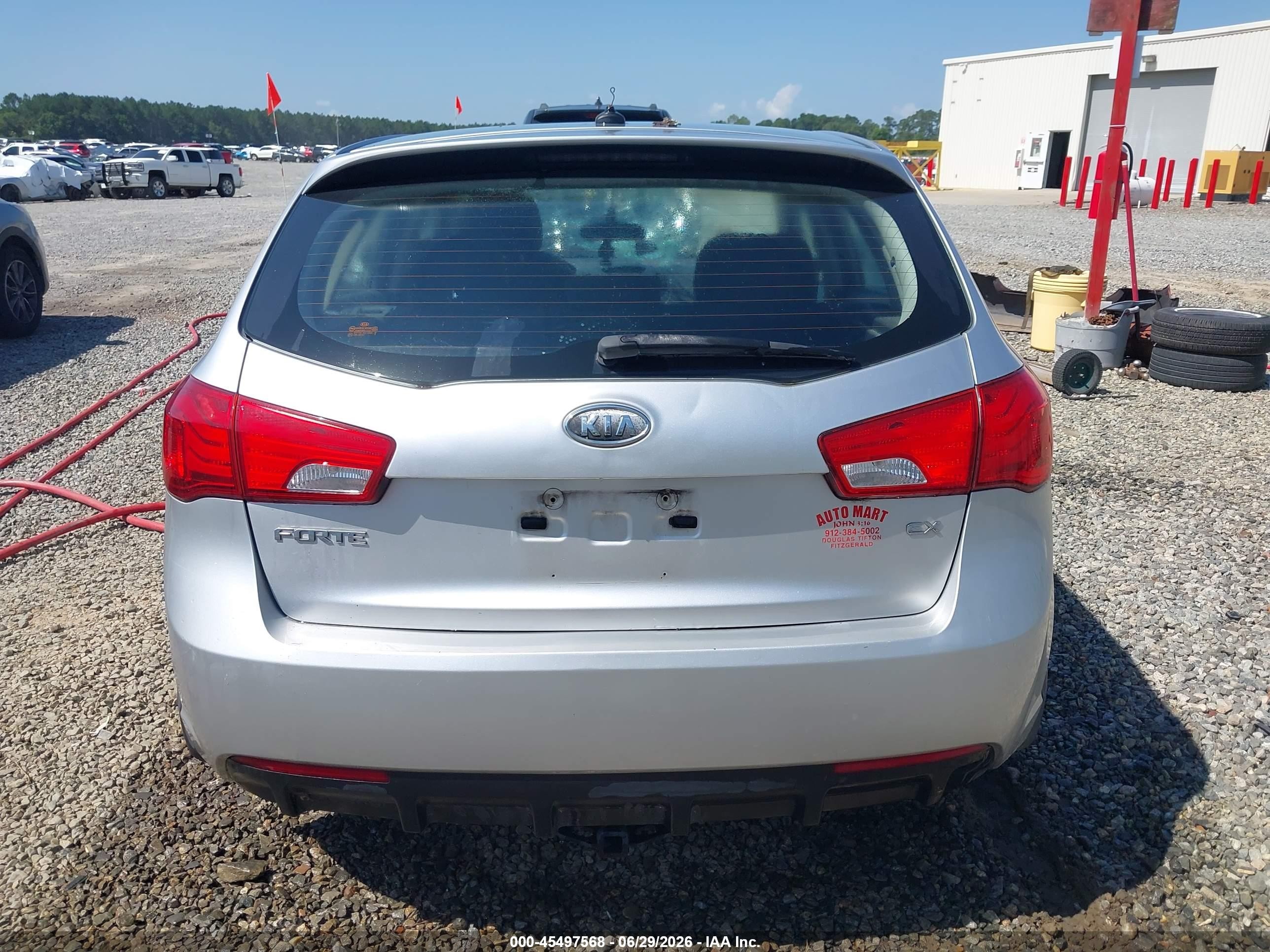 2012 Kia Forte Ex Silver vin: KNAFU5A20C5470688