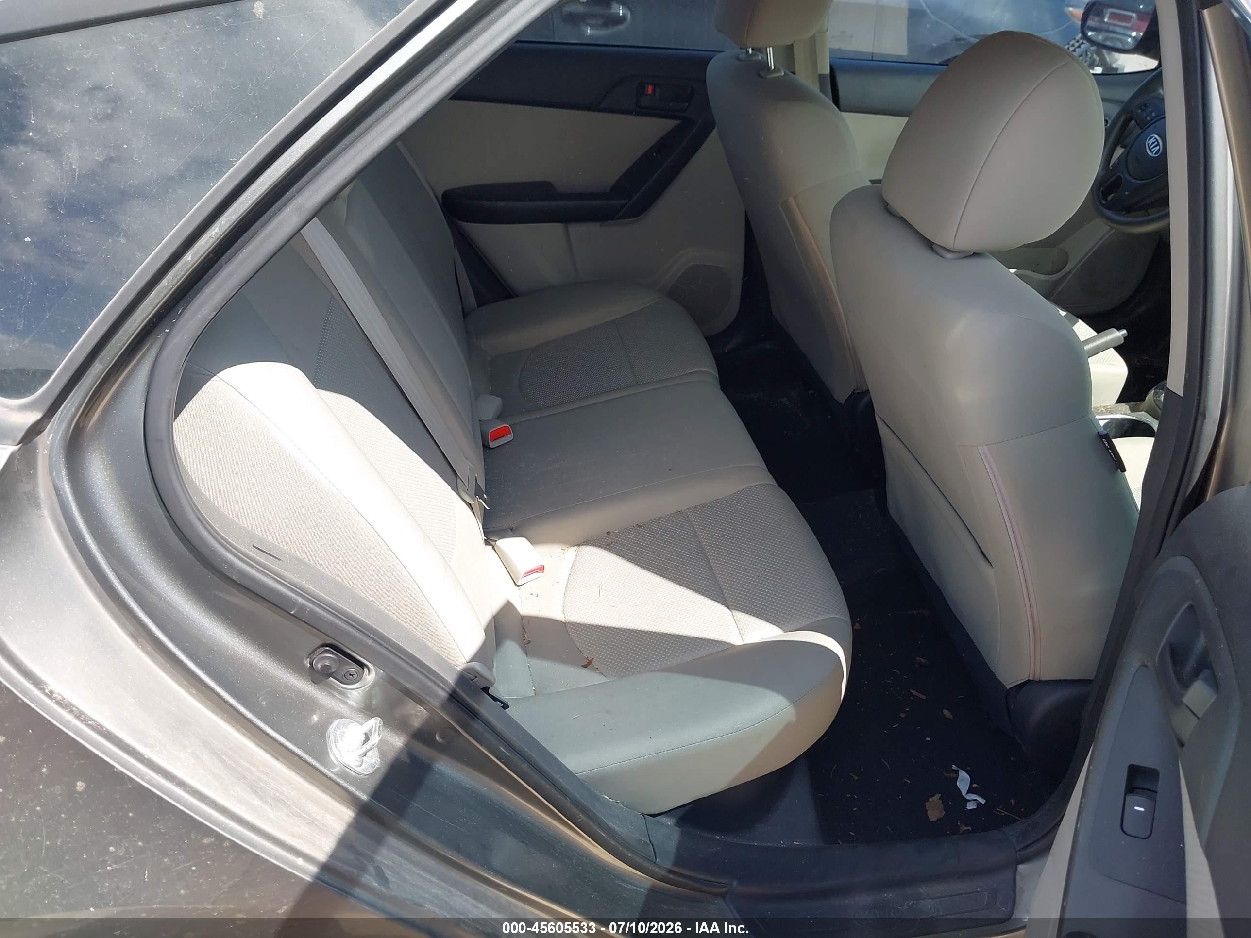 2011 Kia Forte Ex Gray vin: KNAFU5A21B5397989