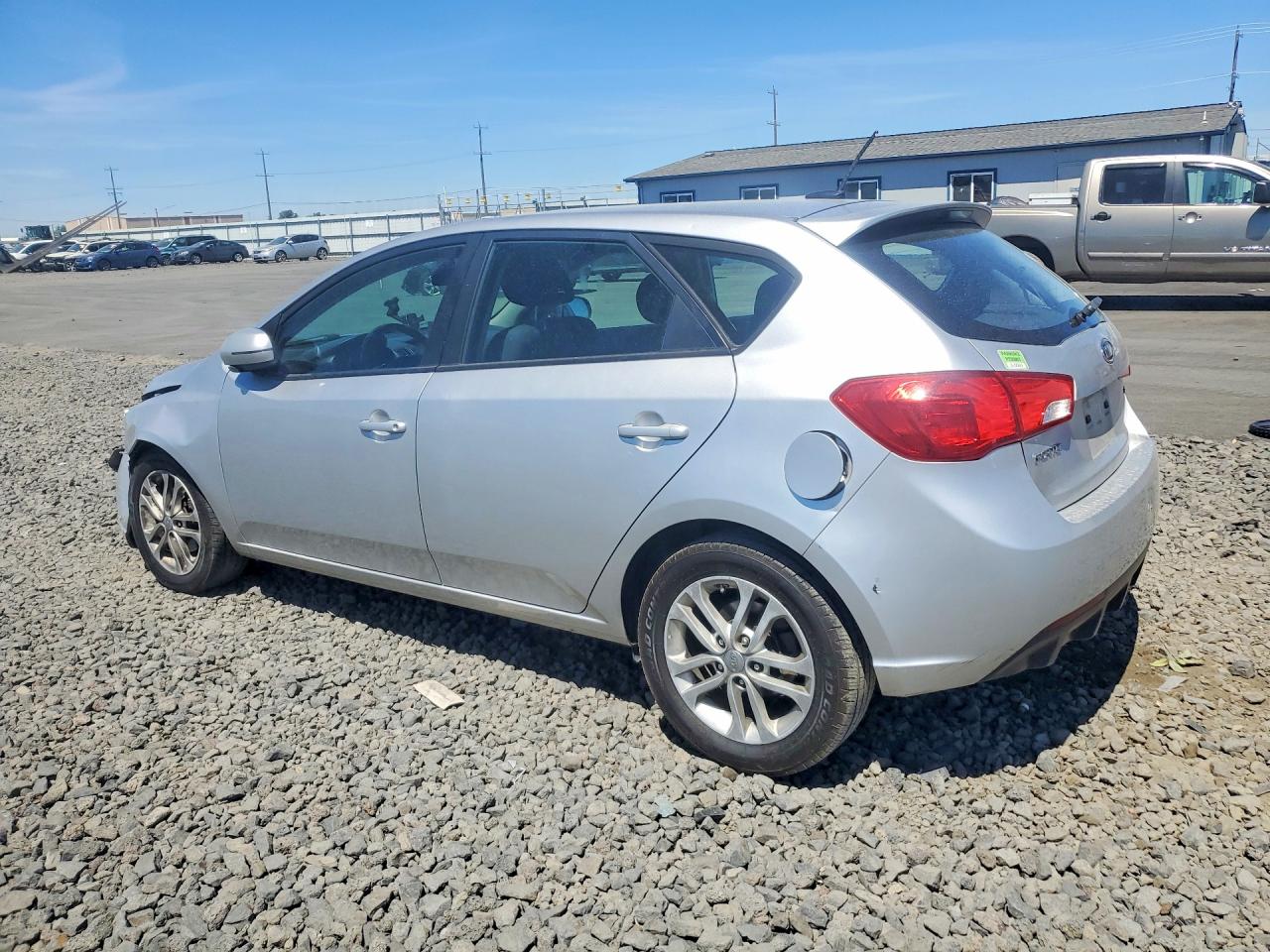 2012 Kia Forte Ex Silver vin: KNAFU5A21C5505285