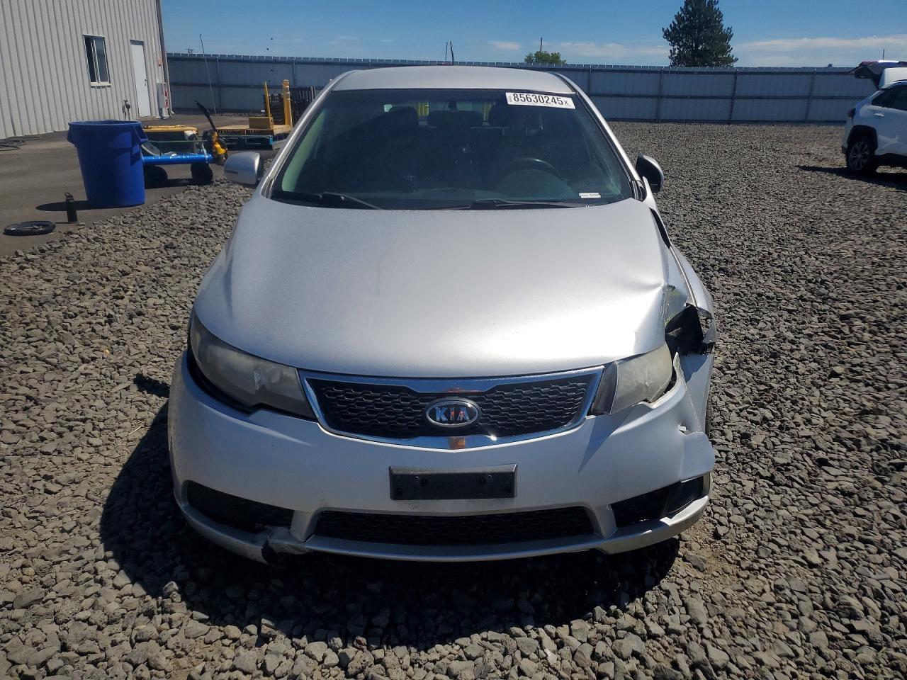 2012 Kia Forte Ex Silver vin: KNAFU5A21C5505285