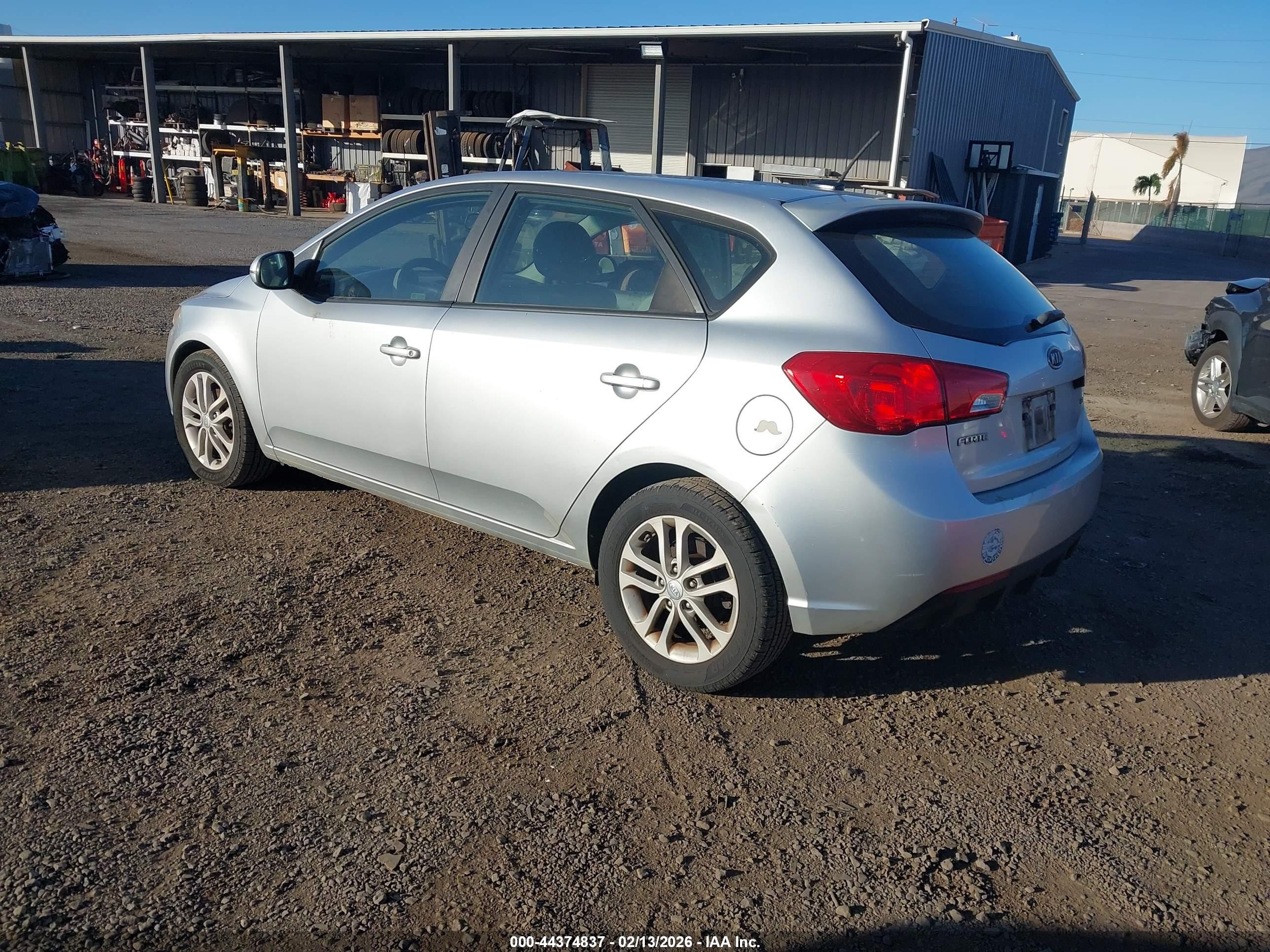 2012 Kia Forte Ex Silver vin: KNAFU5A21C5551845