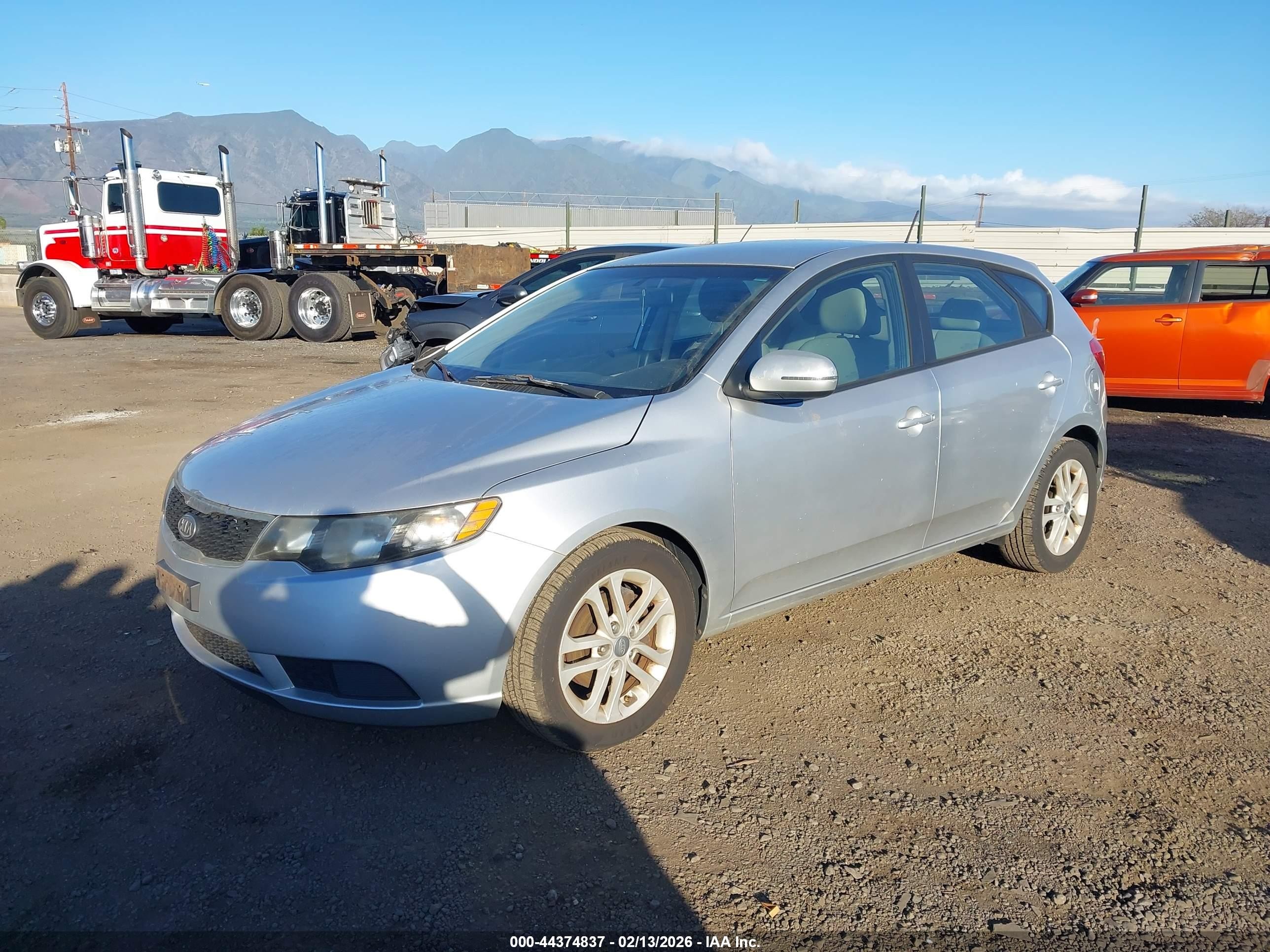 2012 Kia Forte Ex Silver vin: KNAFU5A21C5551845