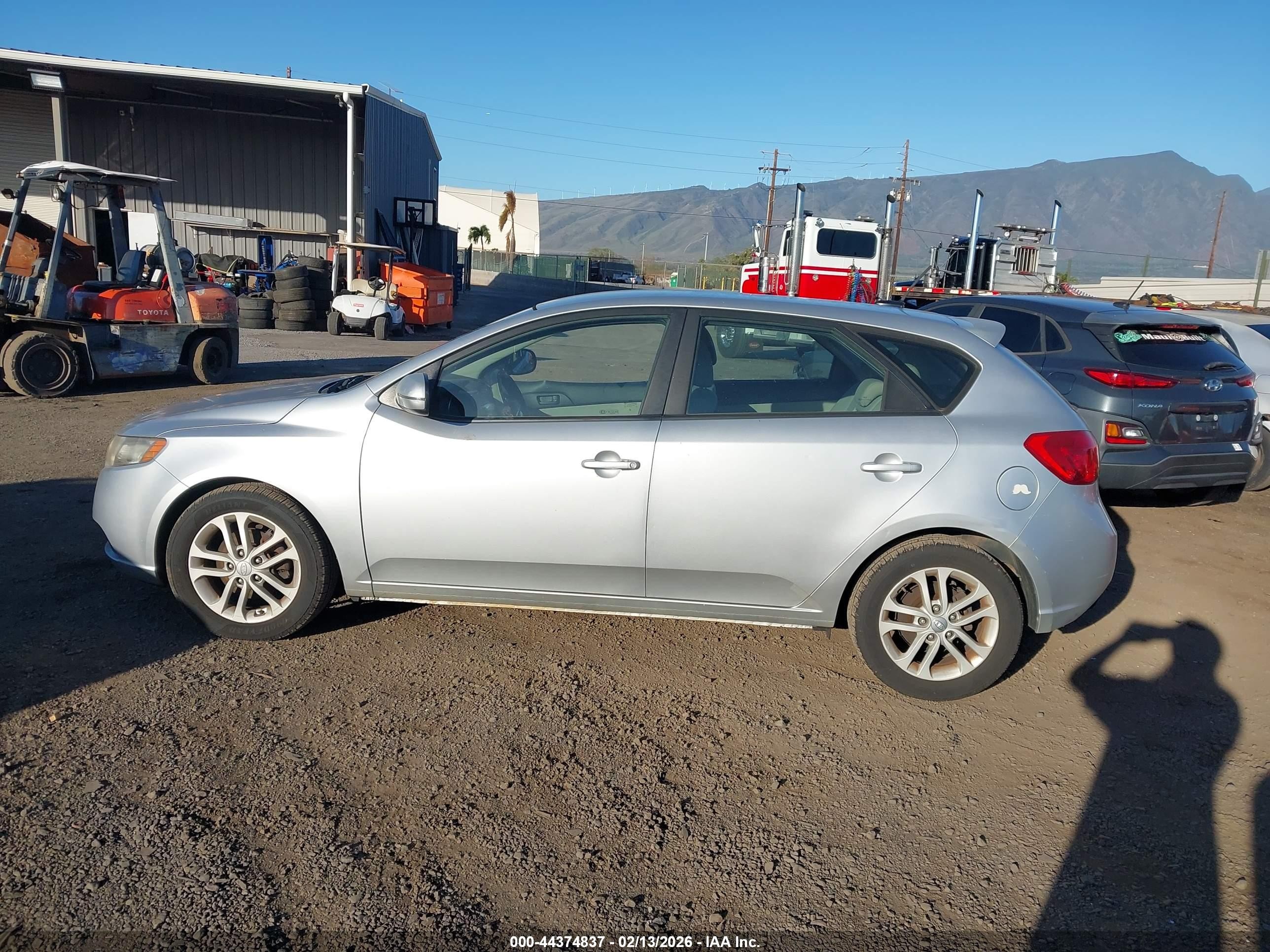 2012 Kia Forte Ex Silver vin: KNAFU5A21C5551845