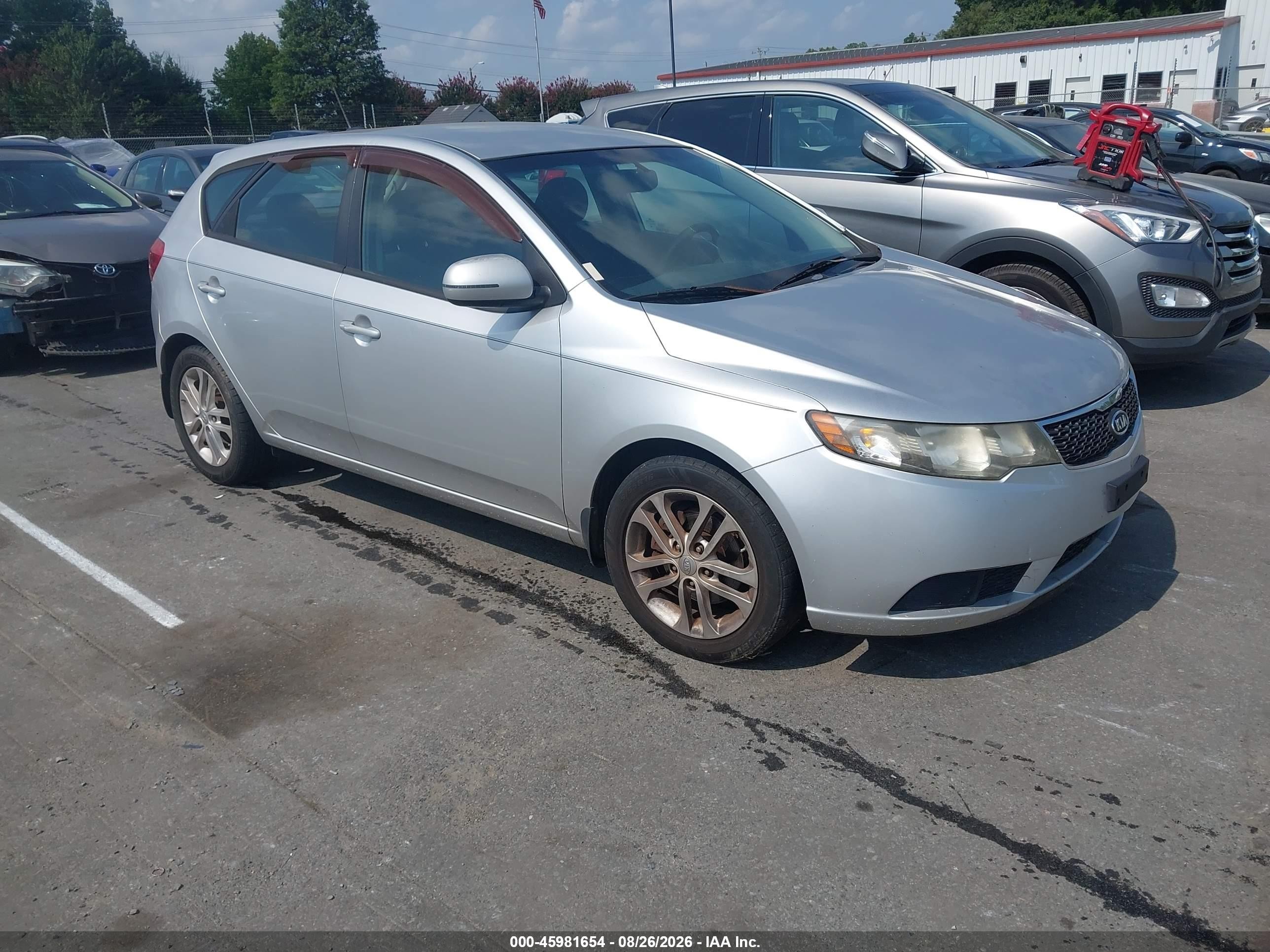 2011 Kia Forte Ex Silver vin: KNAFU5A23B5349863
