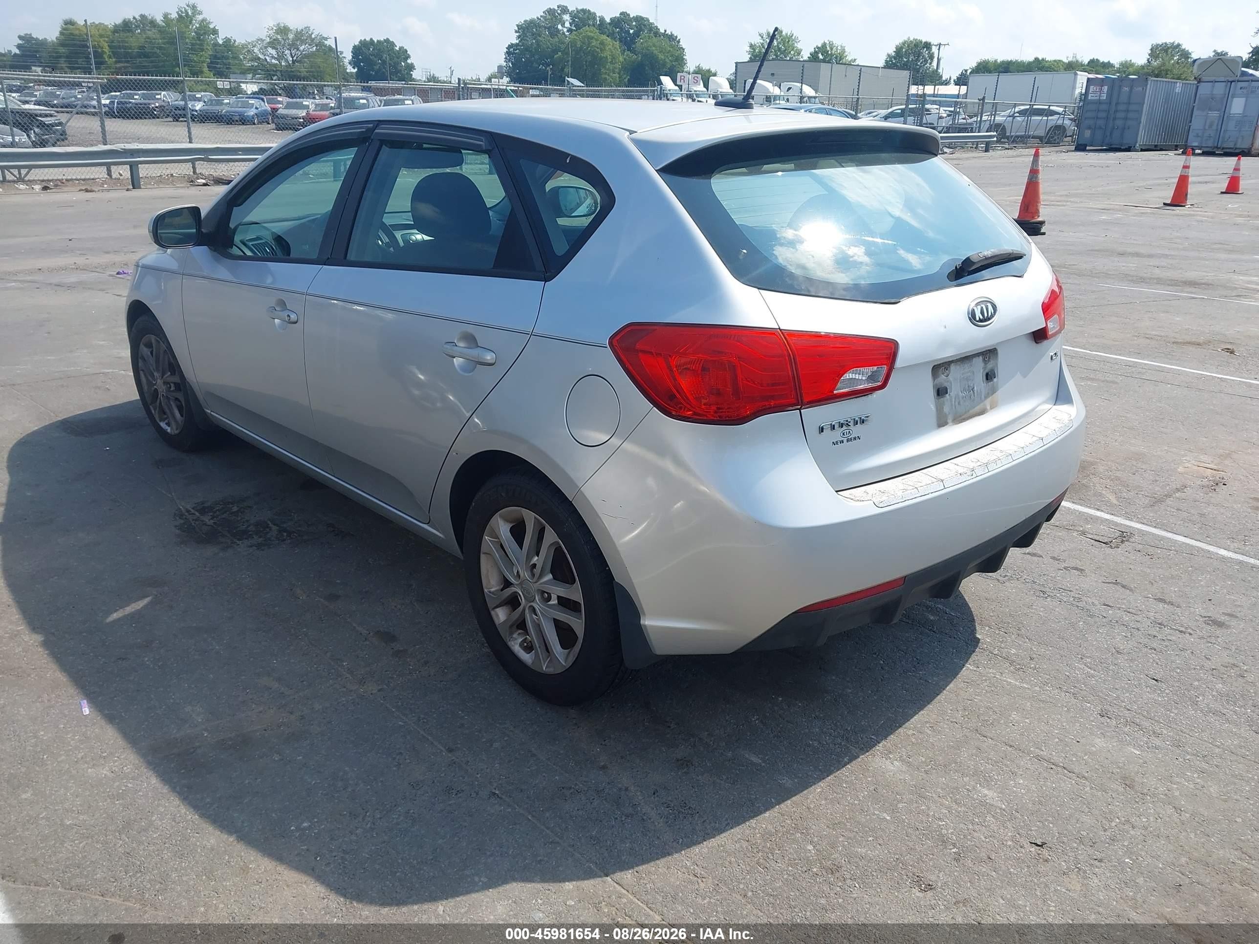2011 Kia Forte Ex Silver vin: KNAFU5A23B5349863
