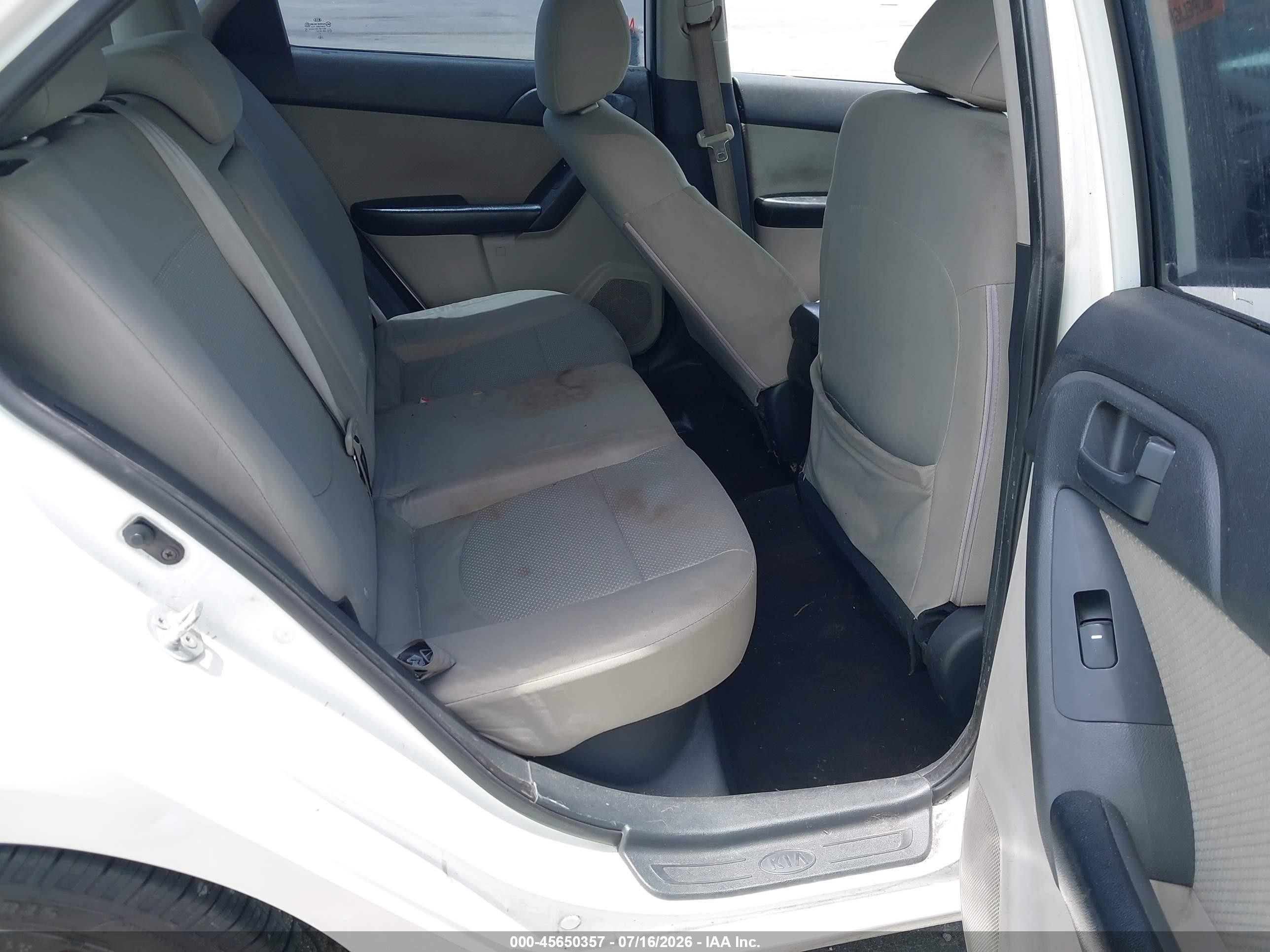 2011 Kia Forte Ex Белый vin: KNAFU5A23B5362290