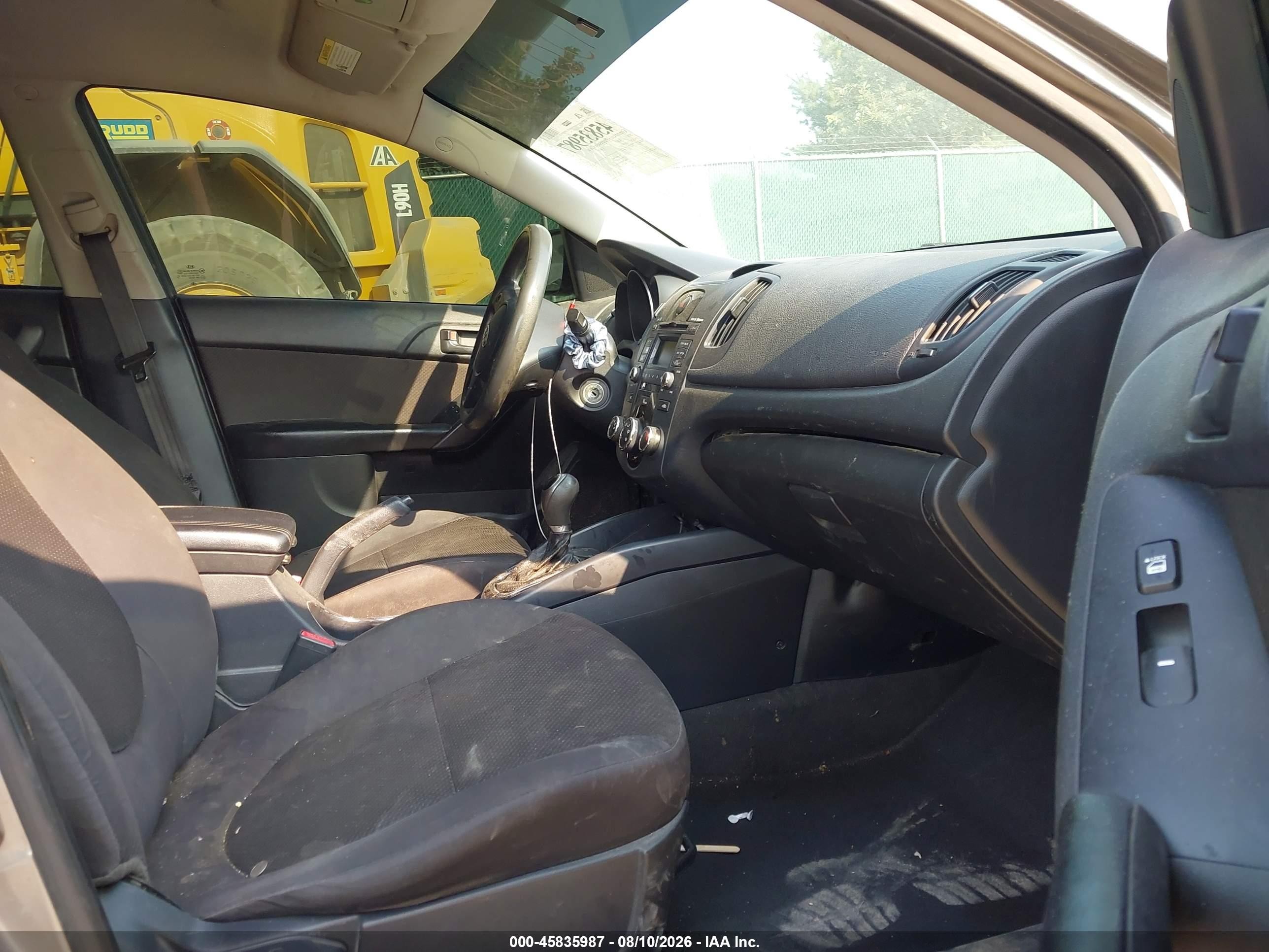 2011 Kia Forte Ex Серый vin: KNAFU5A23B5401413