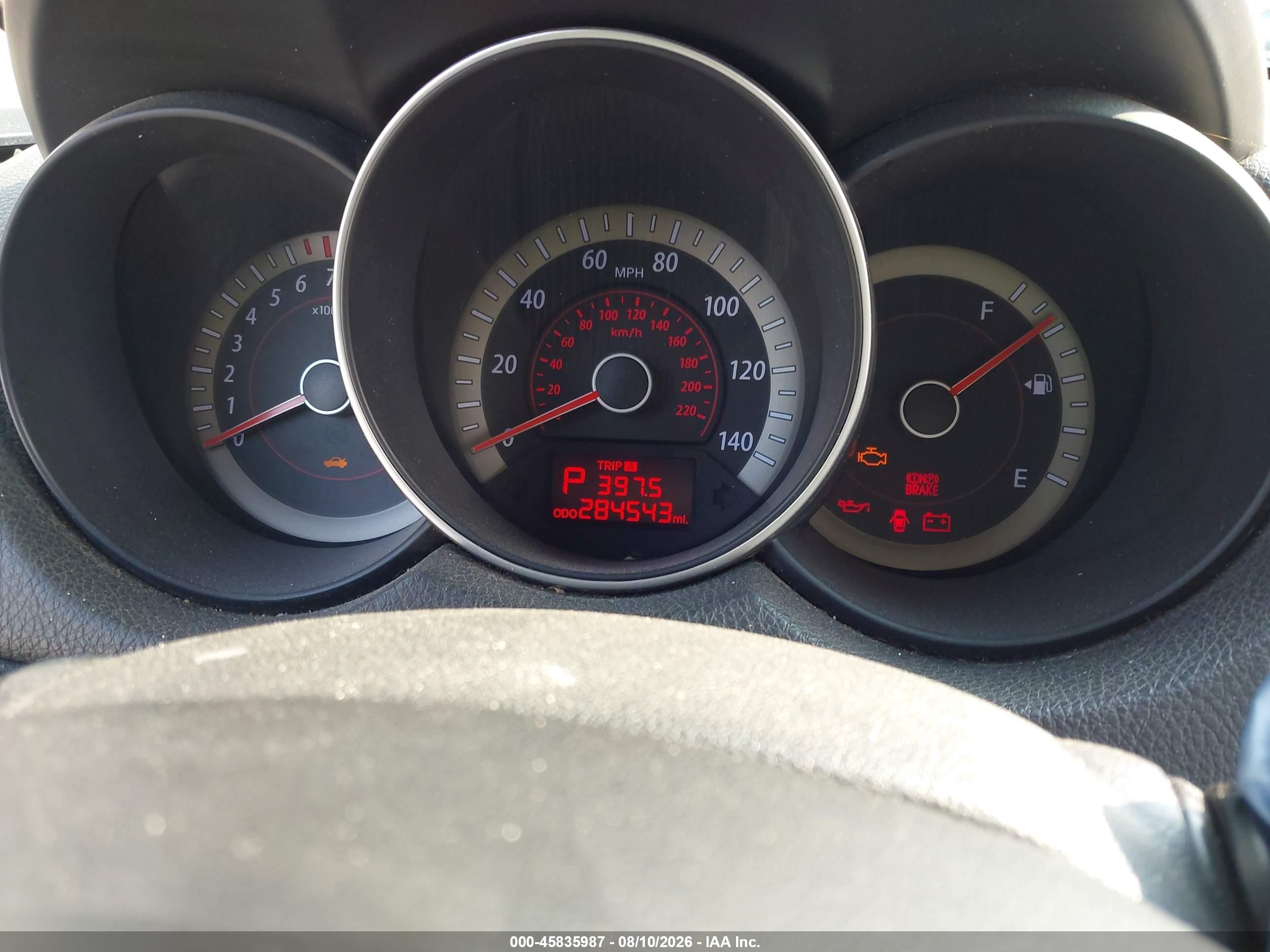 2011 Kia Forte Ex Серый vin: KNAFU5A23B5401413