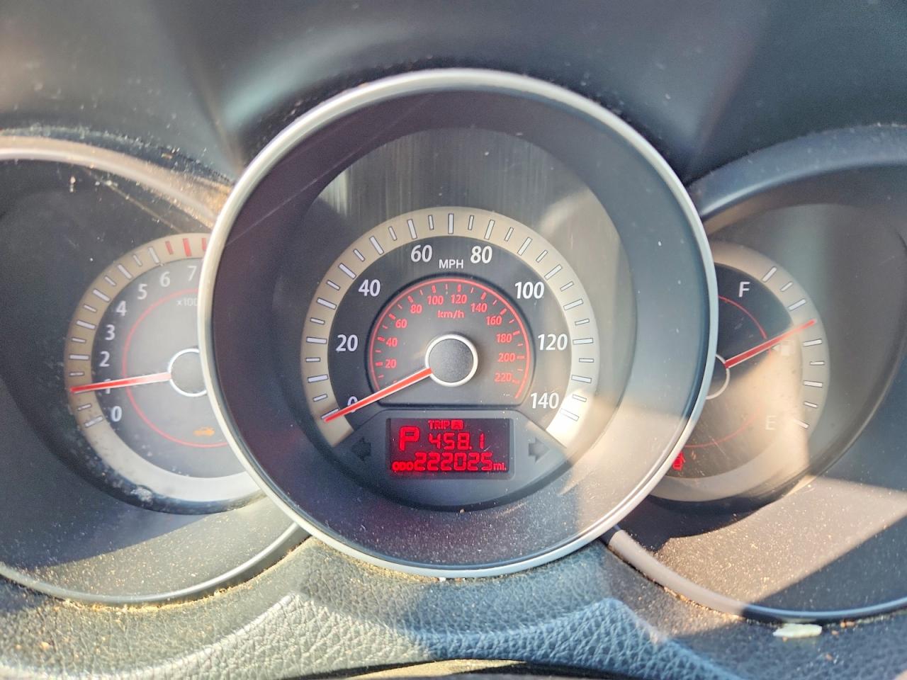 2012 Kia Forte Ex Red vin: KNAFU5A23C5492944
