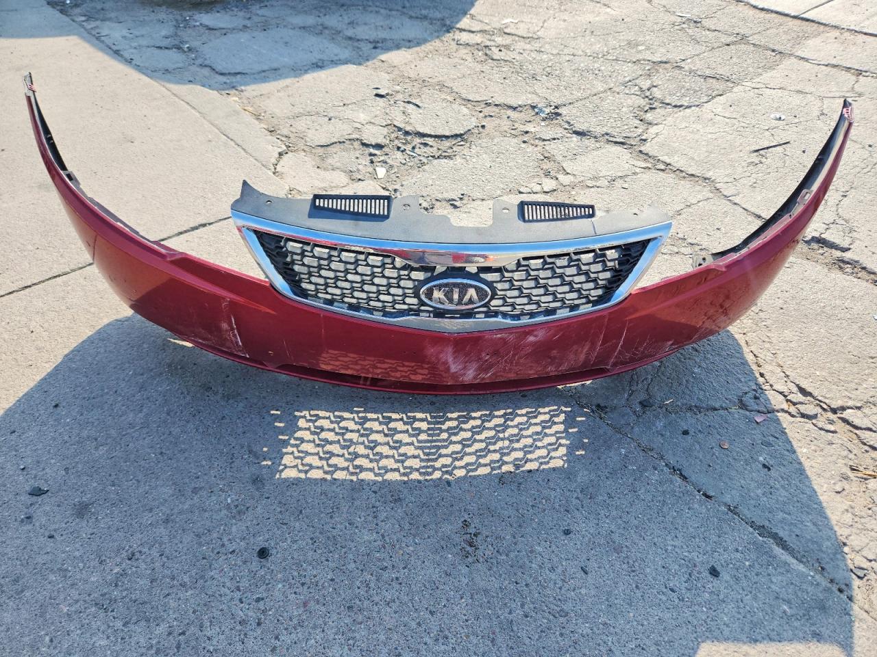 2012 Kia Forte Ex Red vin: KNAFU5A23C5492944