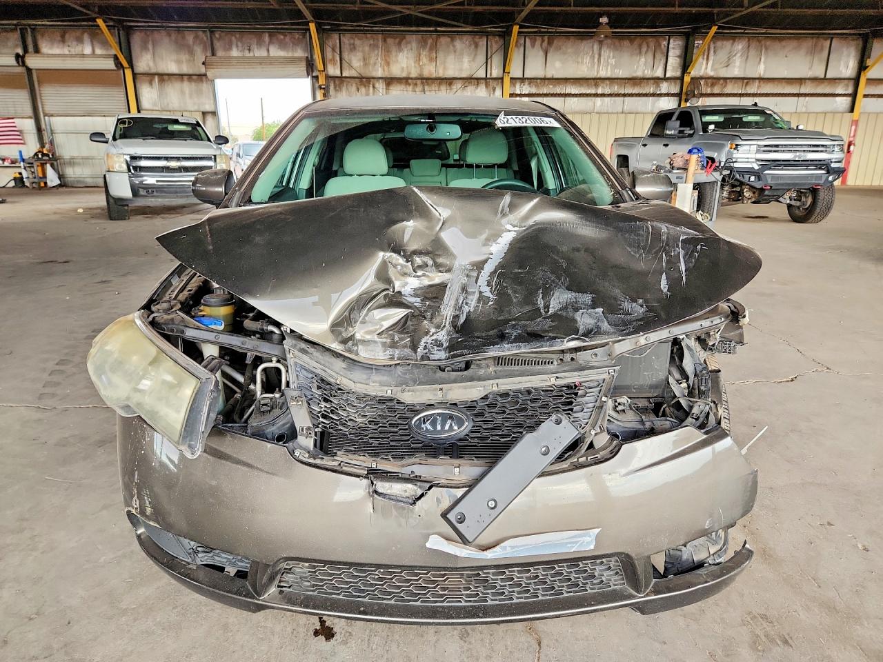 2012 Kia Forte5 Ex Коричневый vin: KNAFU5A23C5593238