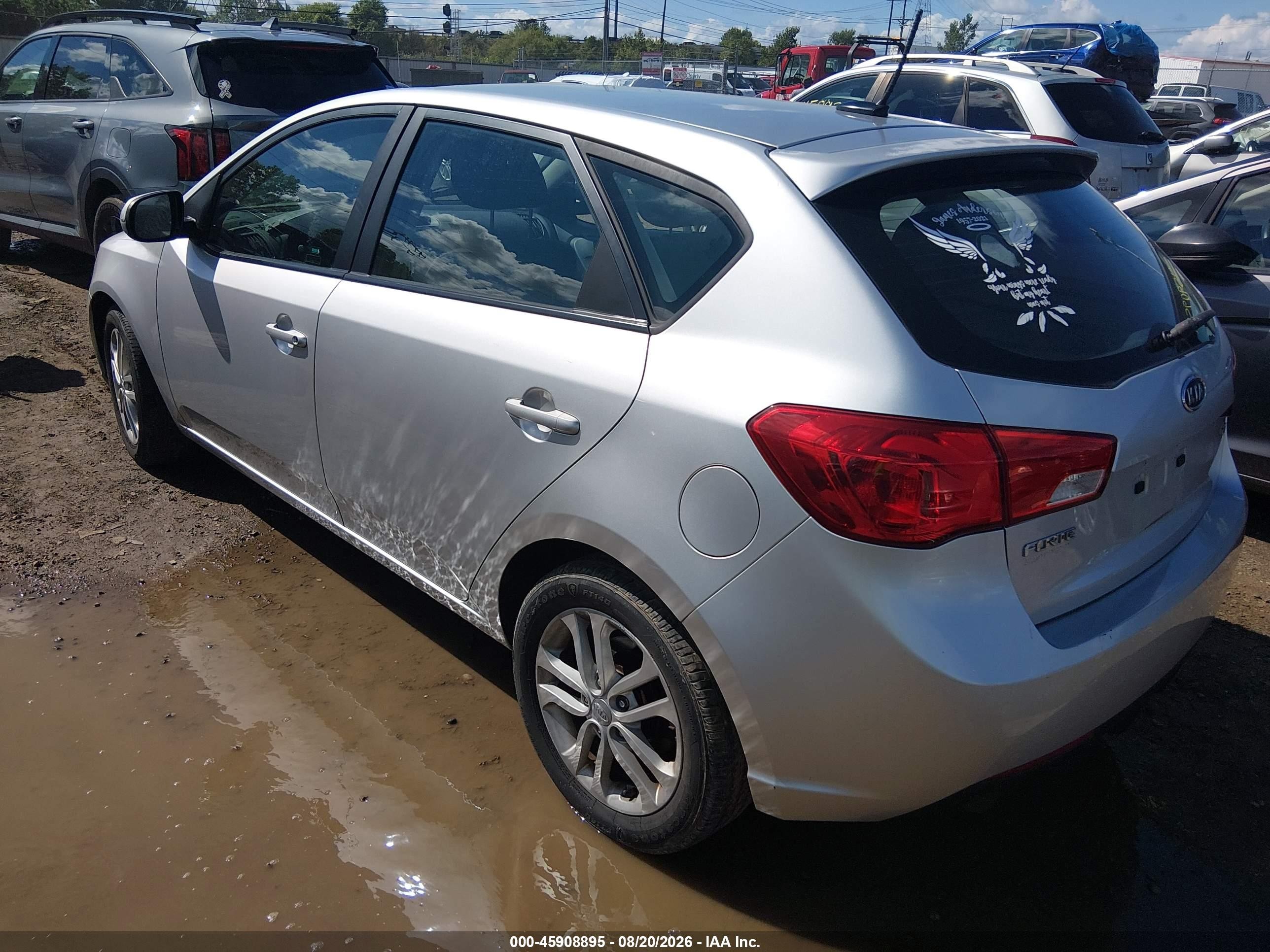 2011 Kia Forte Ex Серебряный vin: KNAFU5A25B5377857
