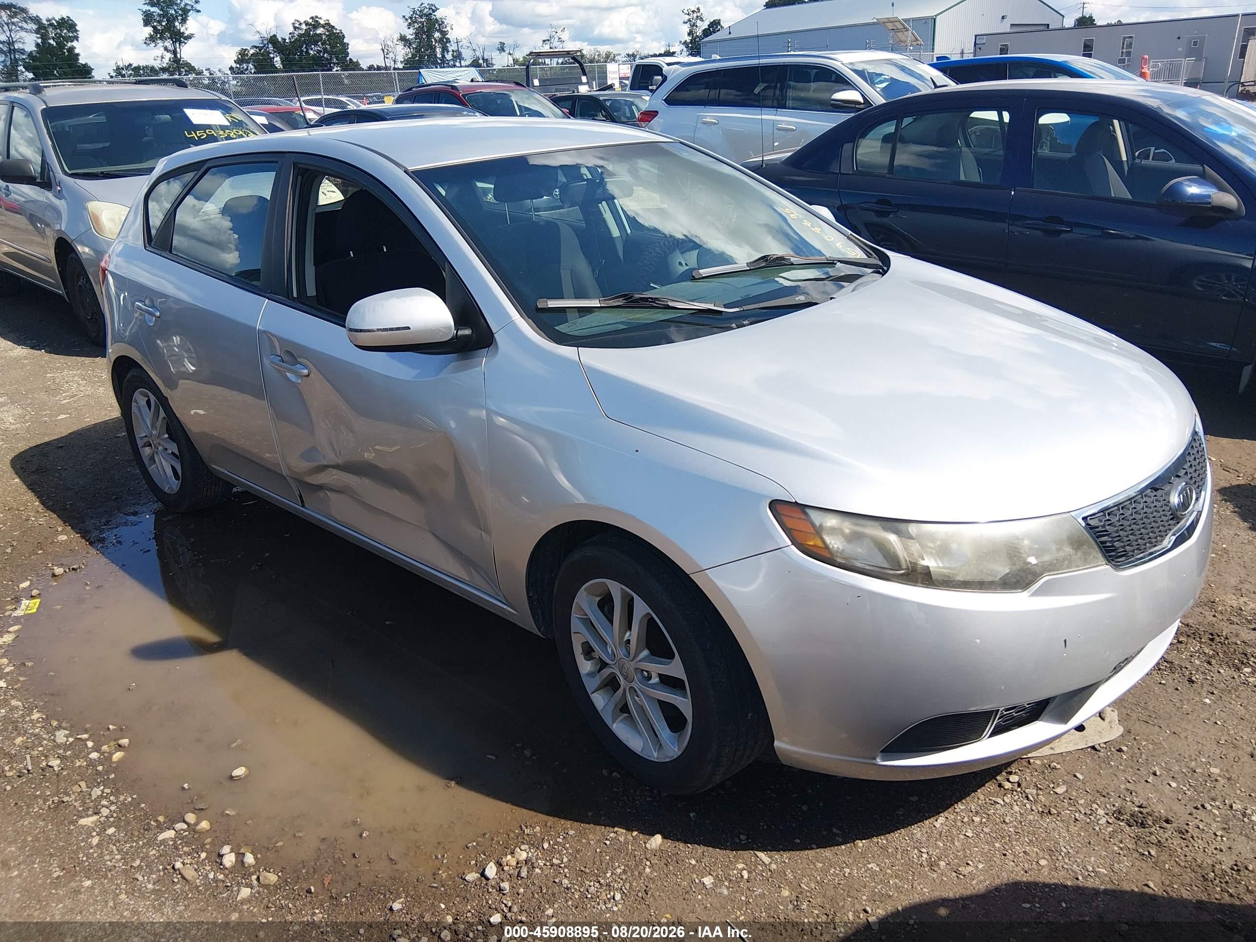 2011 Kia Forte Ex Серебряный vin: KNAFU5A25B5377857