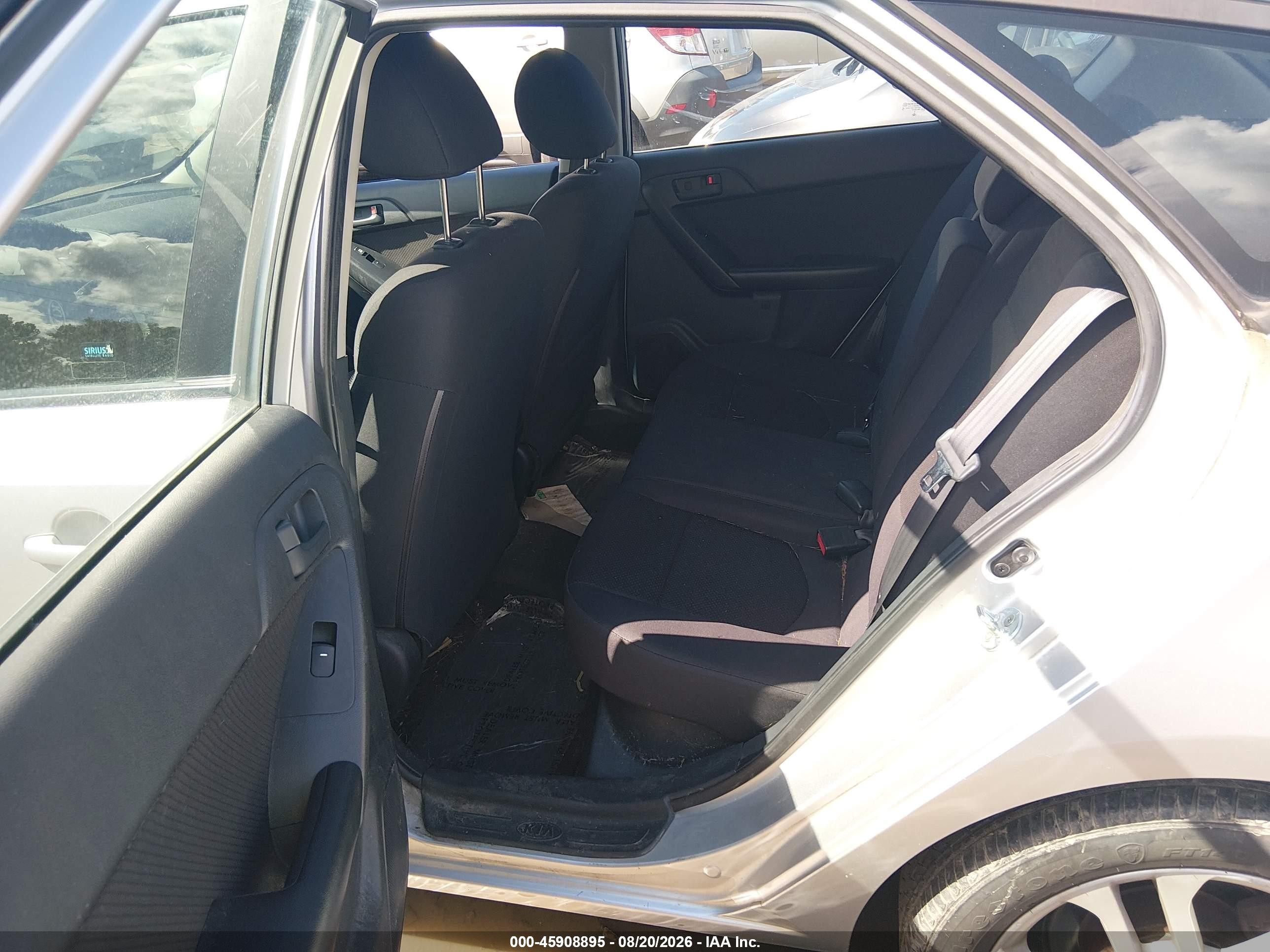 2011 Kia Forte Ex Серебряный vin: KNAFU5A25B5377857