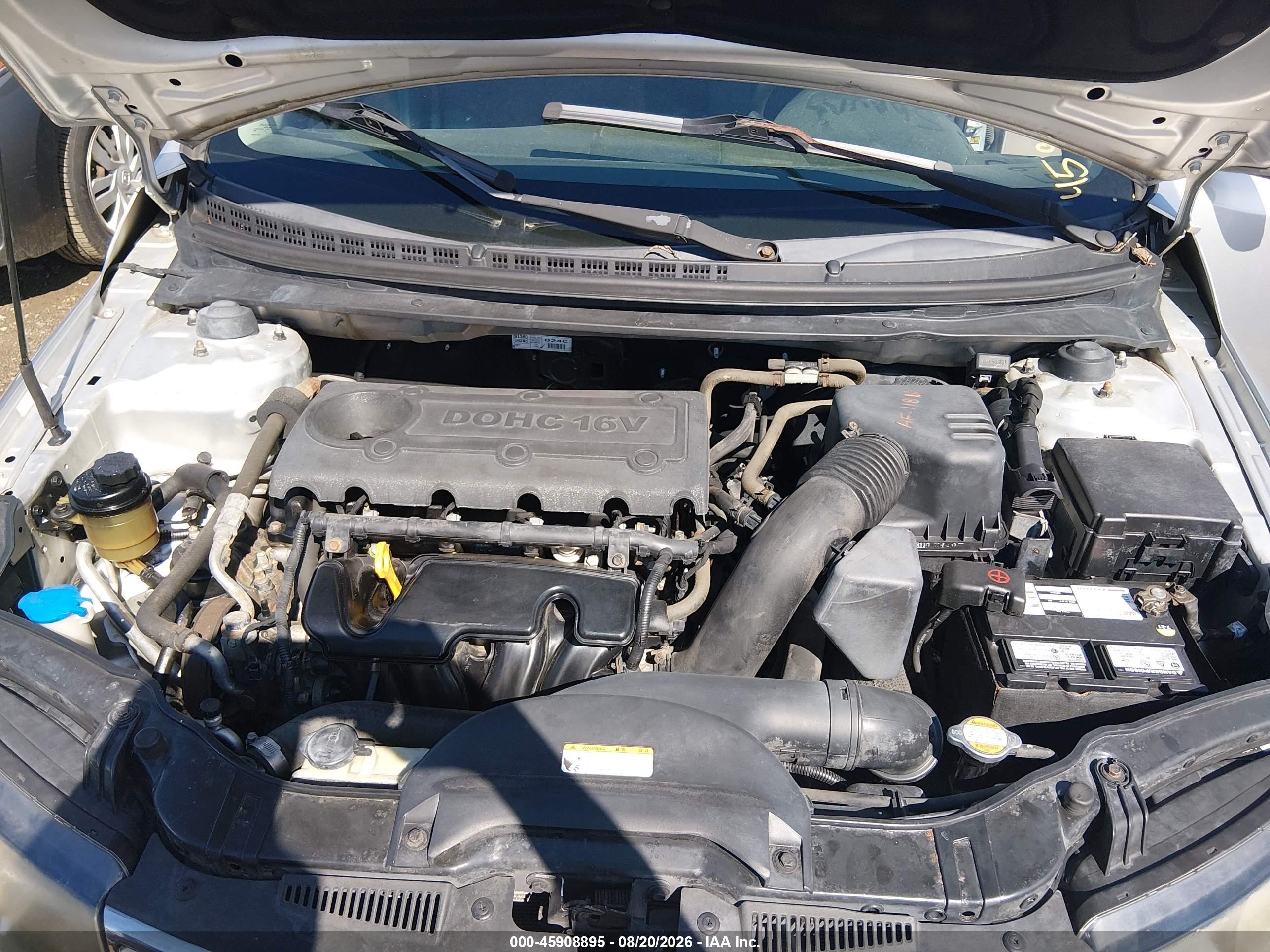 2011 Kia Forte Ex Серебряный vin: KNAFU5A25B5377857