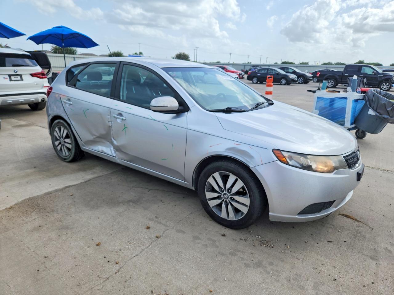 2013 Kia Forte Ex Серебряный vin: KNAFU5A25D5655143