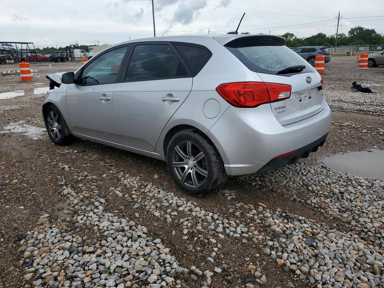 2011 Kia Forte Ex Silver vin: KNAFU5A26B5332197