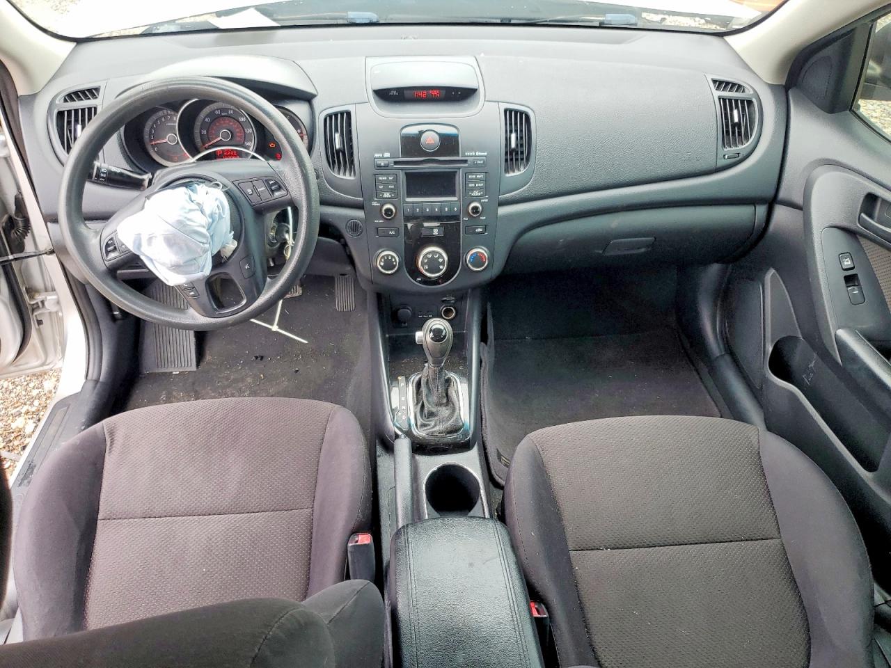 2011 Kia Forte Ex Silver vin: KNAFU5A26B5332197