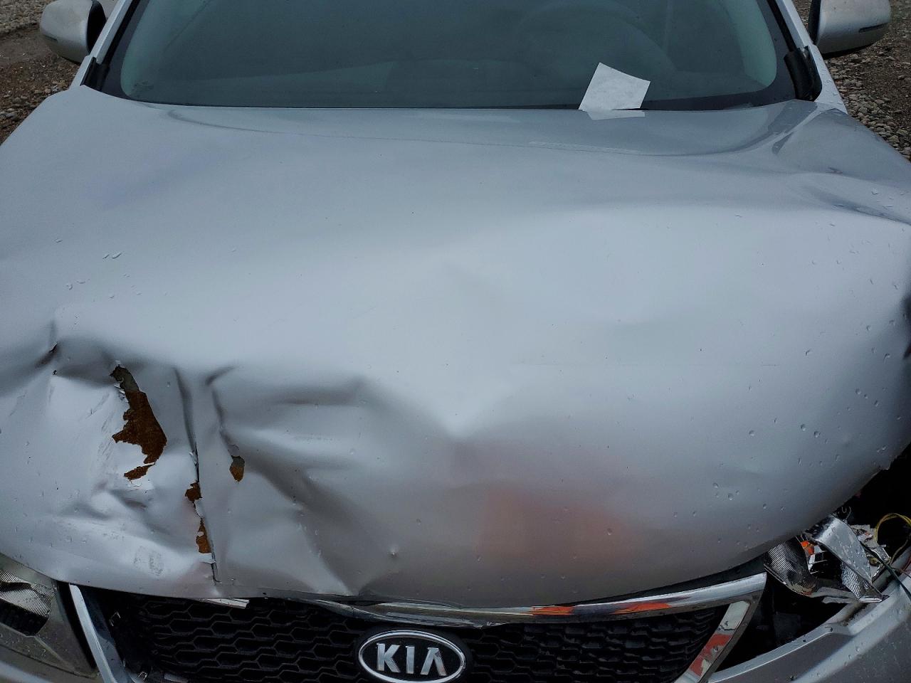 2011 Kia Forte Ex Silver vin: KNAFU5A26B5332197