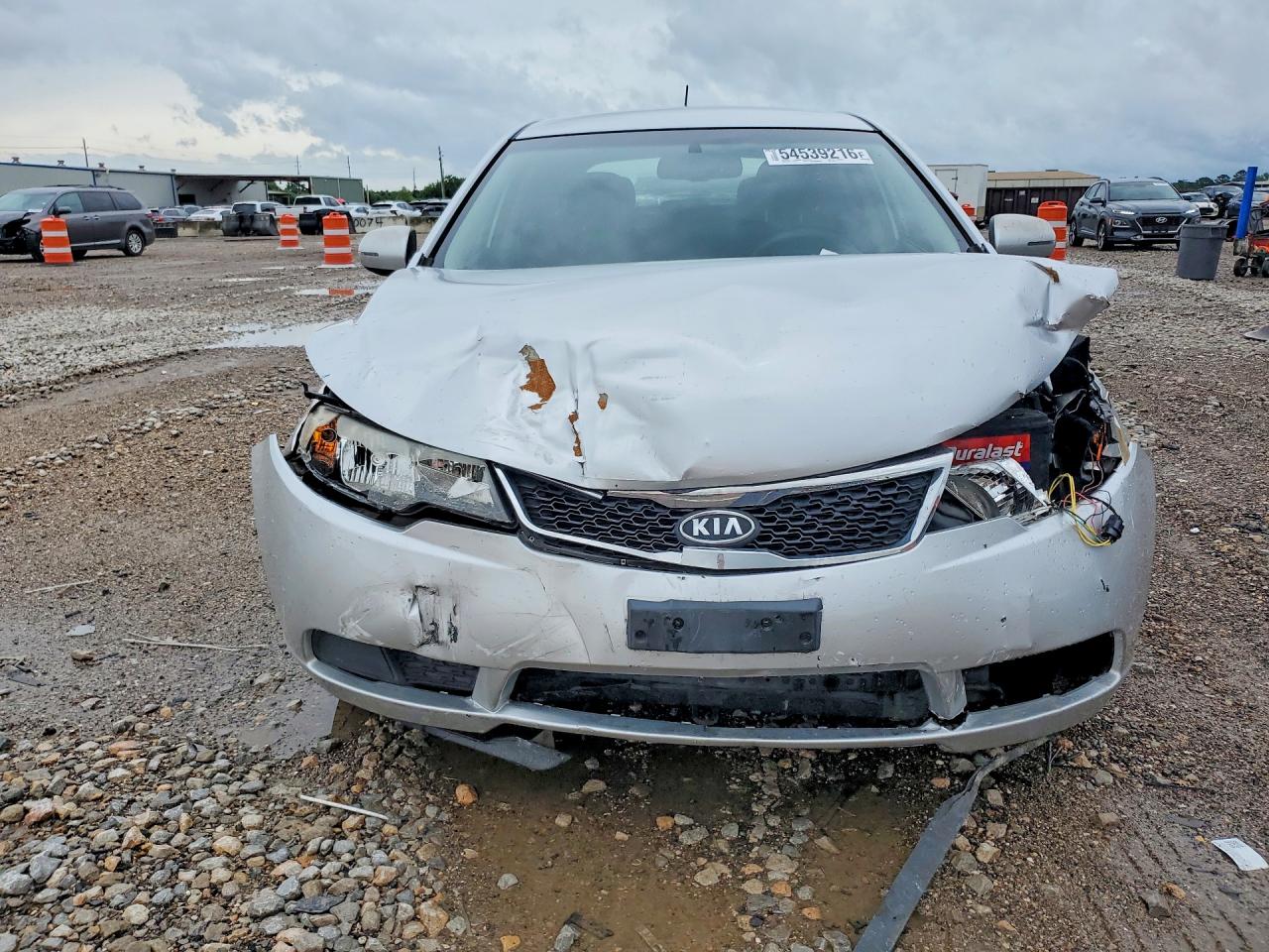2011 Kia Forte Ex Silver vin: KNAFU5A26B5332197