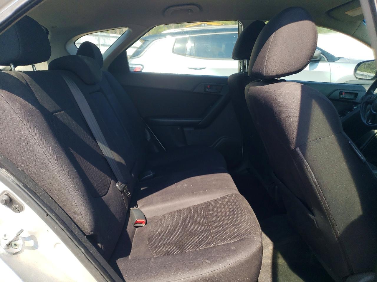 2011 Kia Forte5 Ex Silver vin: KNAFU5A26B5333298