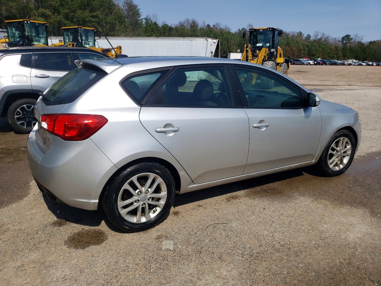 2011 Kia Forte5 Ex Silver vin: KNAFU5A26B5333298