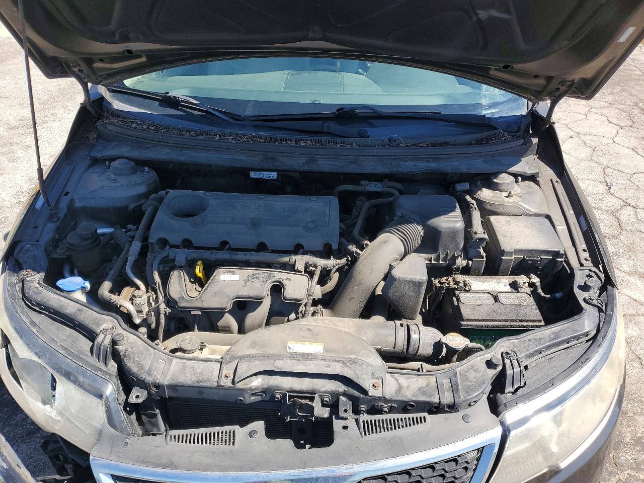 2012 Kia Forte Ex Gray vin: KNAFU5A26C5469478