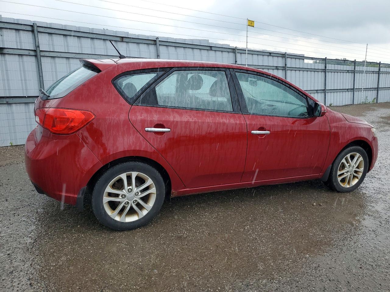 2012 Kia Forte Ex Maroon vin: KNAFU5A26C5558211