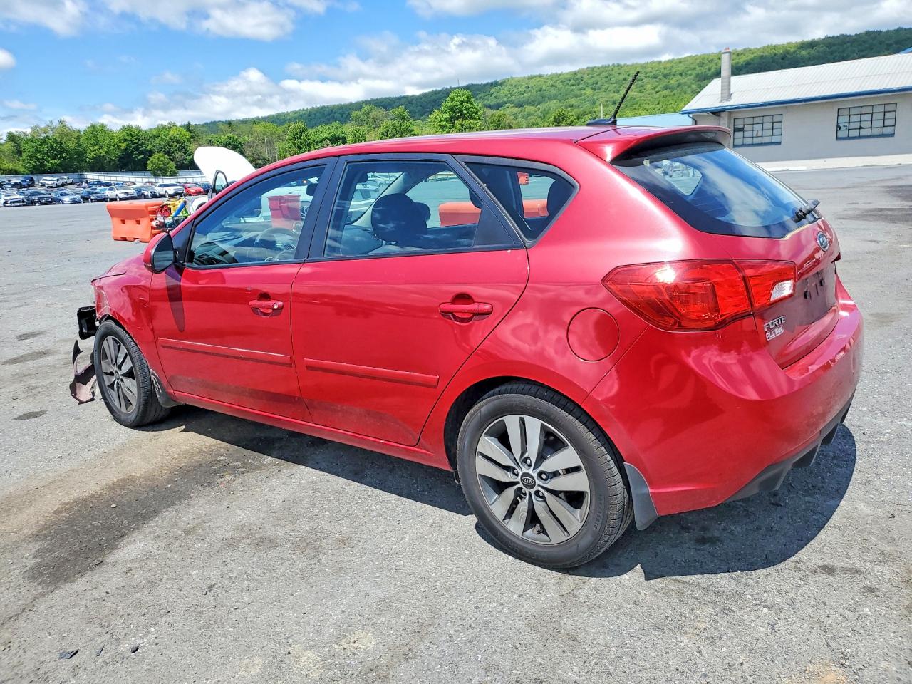 2013 Kia Forte Ex Red vin: KNAFU5A26D5664174