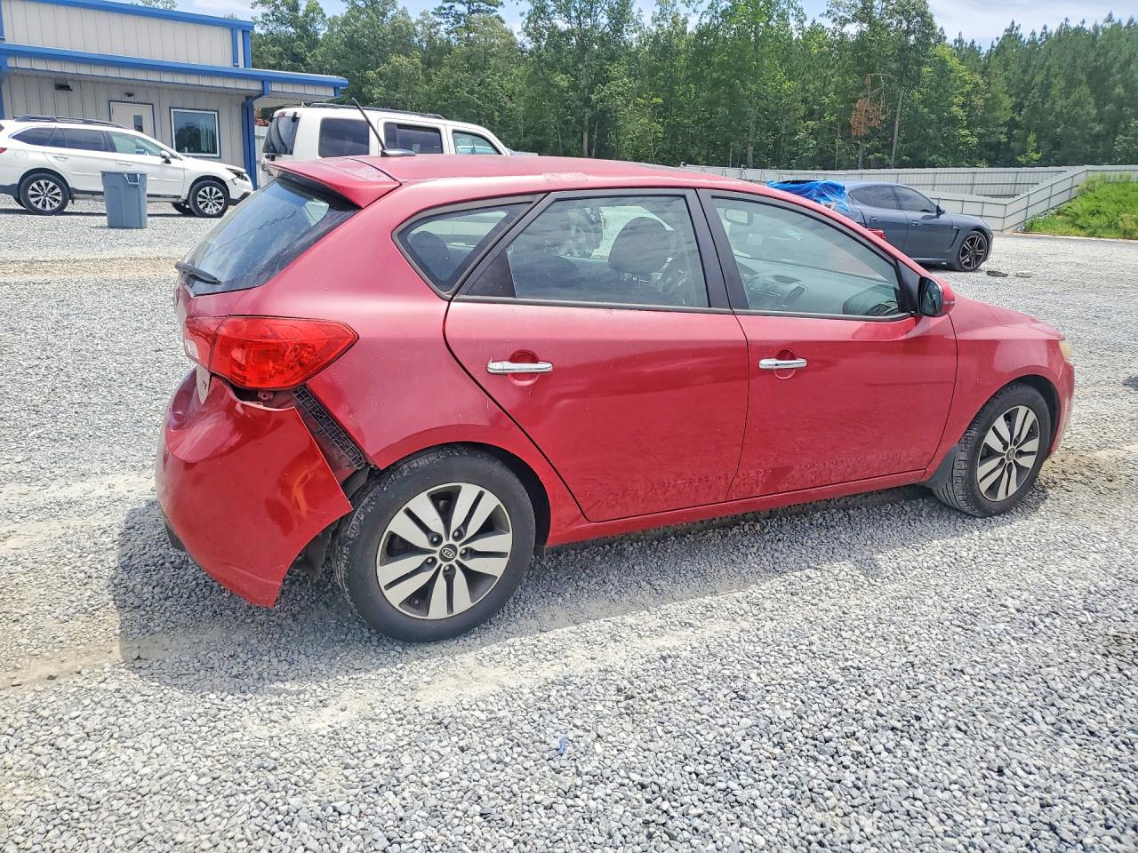 2013 Kia Forte Ex Красный vin: KNAFU5A26D5664689