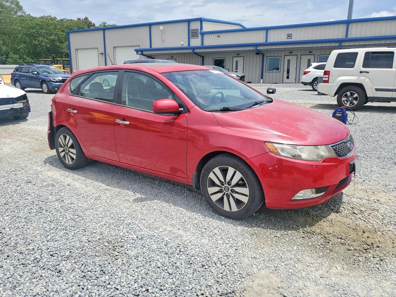 2013 Kia Forte Ex Красный vin: KNAFU5A26D5664689