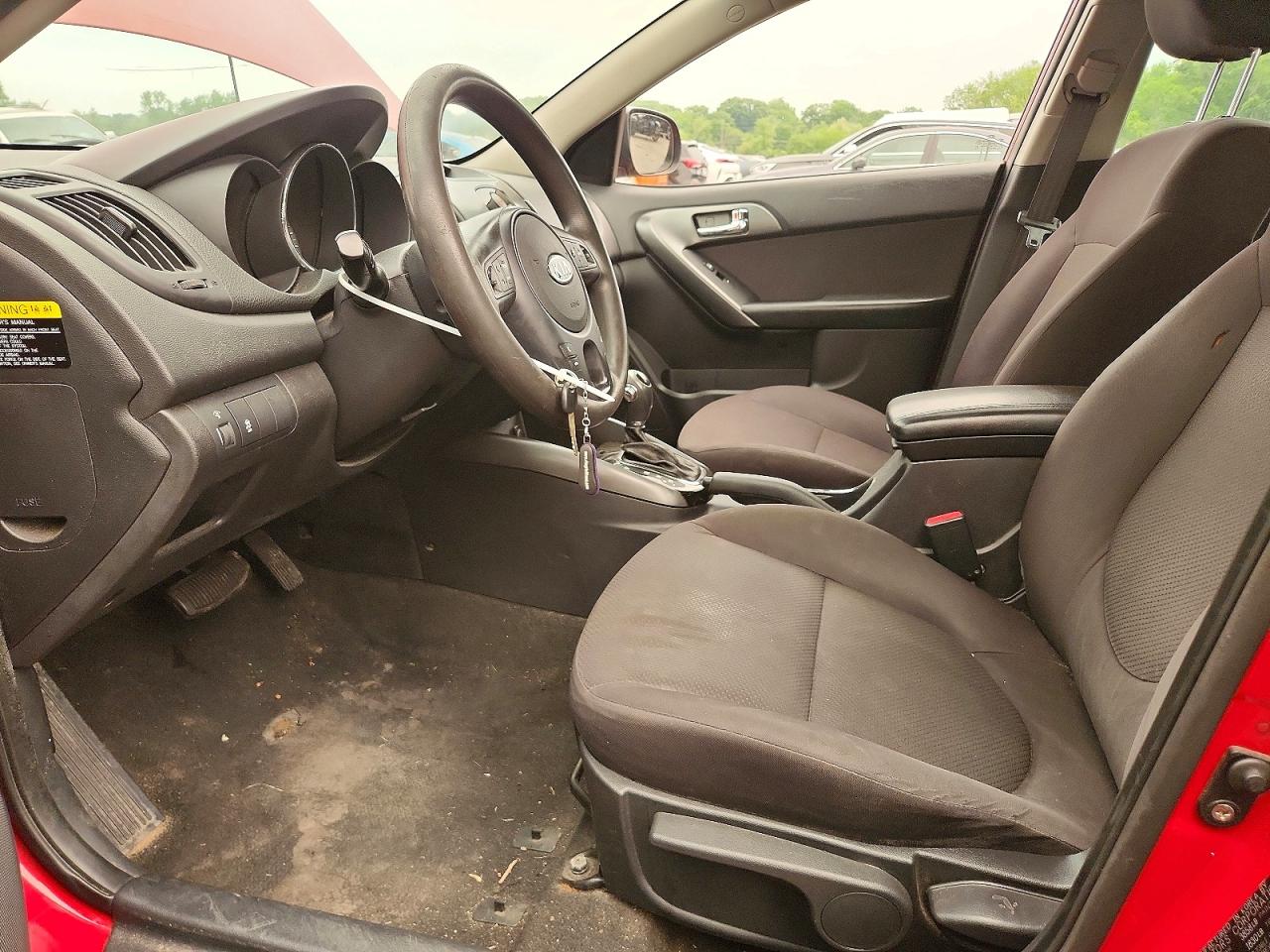 2013 Kia Forte Ex Red vin: KNAFU5A27D5728254